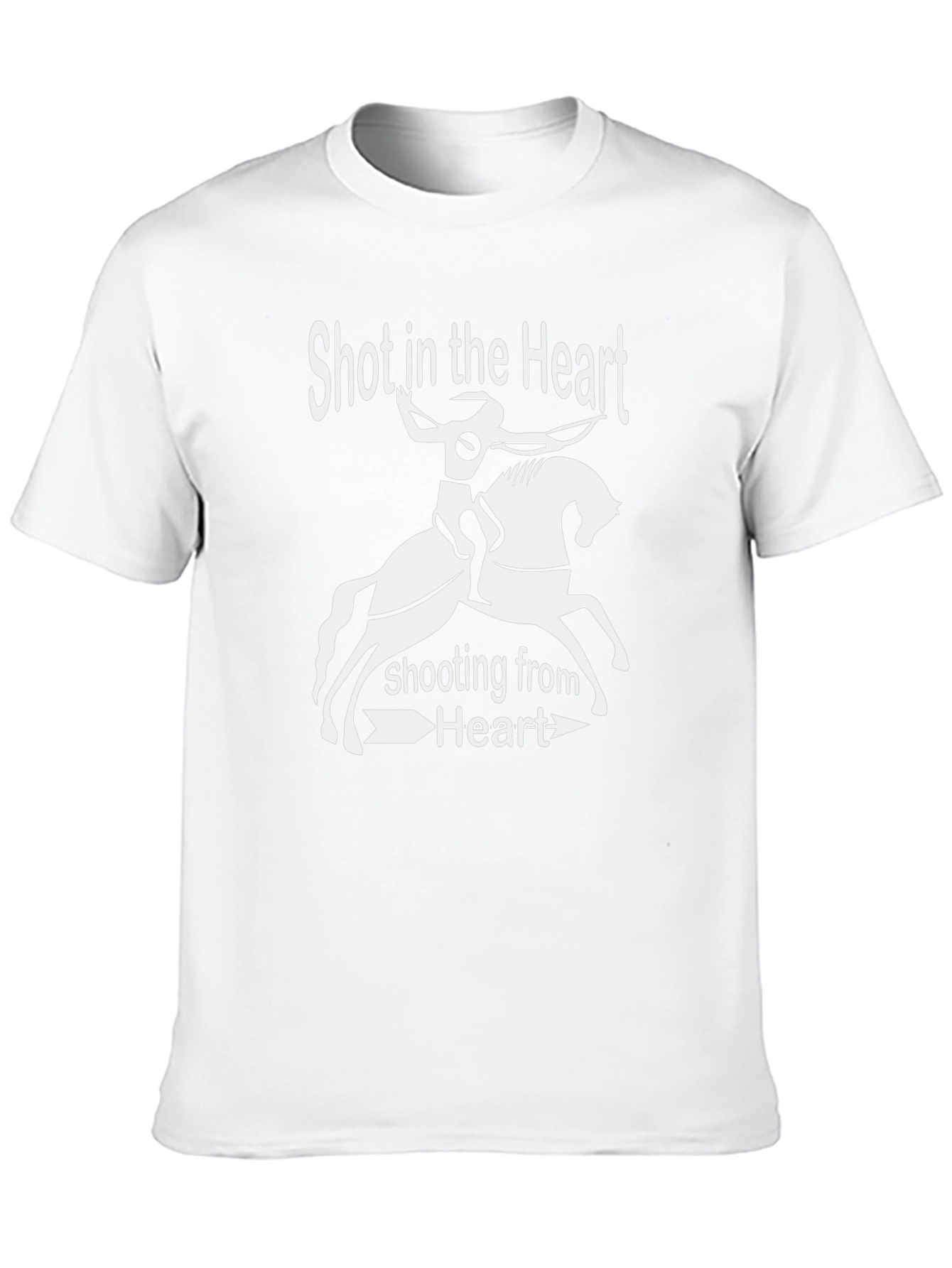 Shot in the Heart Graphic T-Shirt
