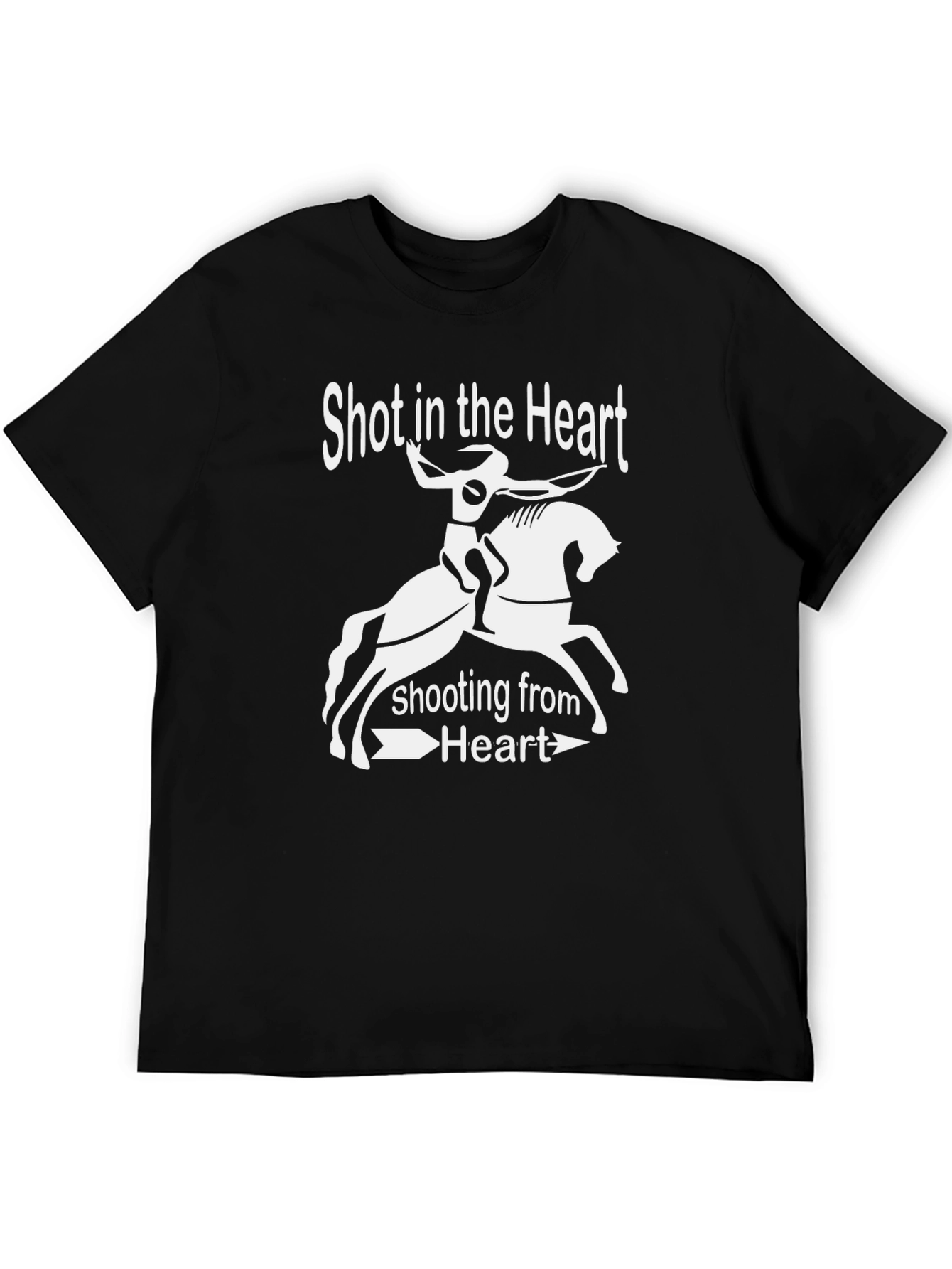 Shot in the Heart Graphic T-Shirt