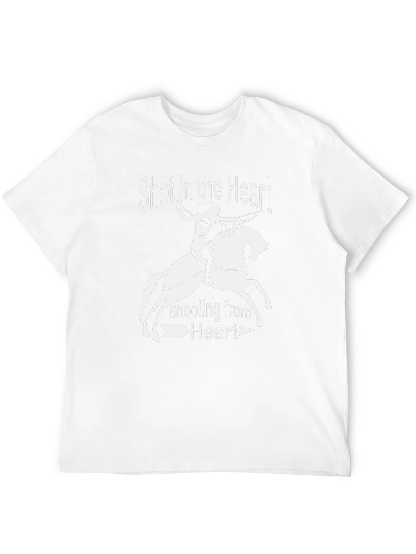 Shot in the Heart Graphic T-Shirt