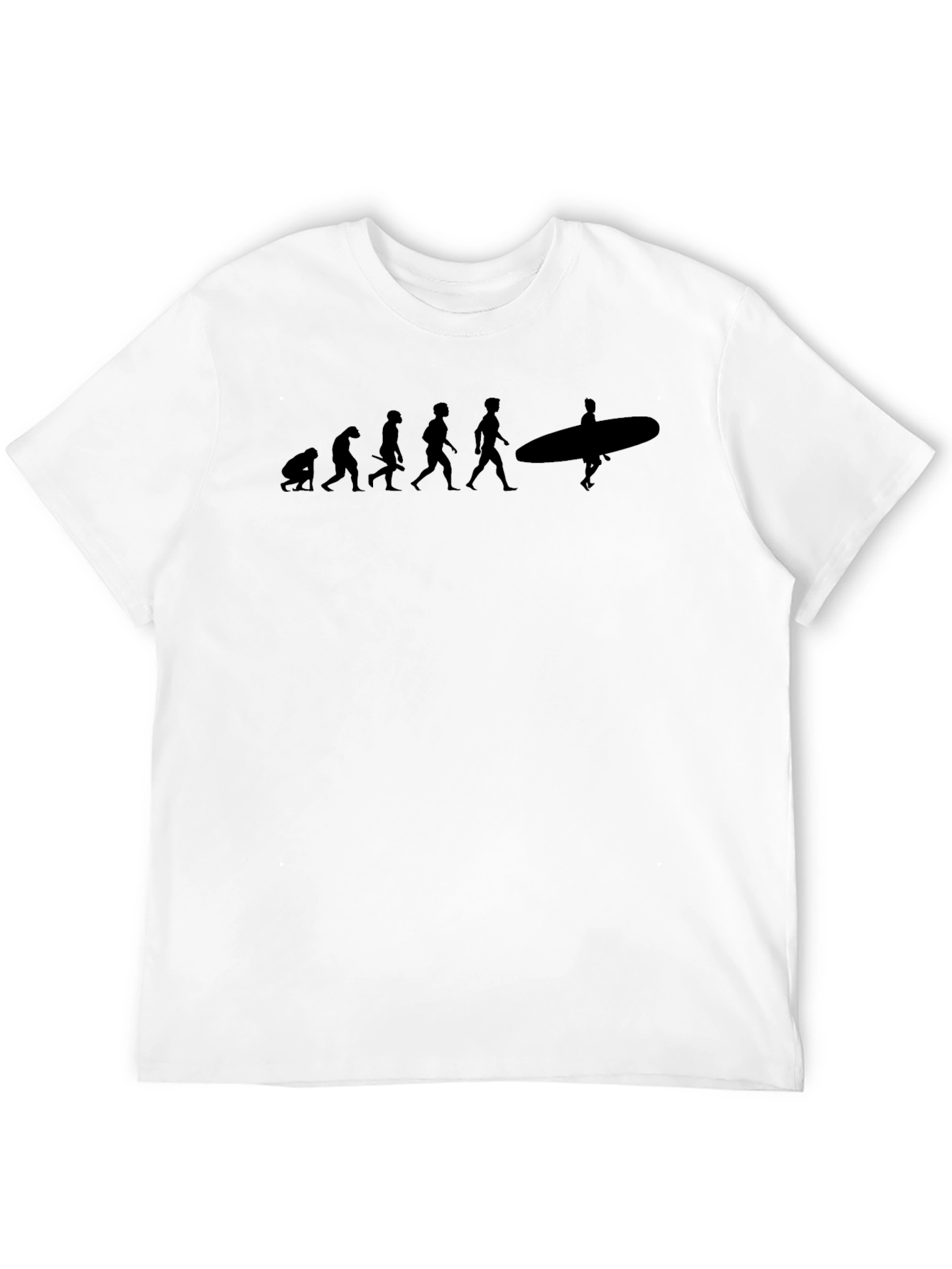 Evolution of Surfing Graphic T-Shirt