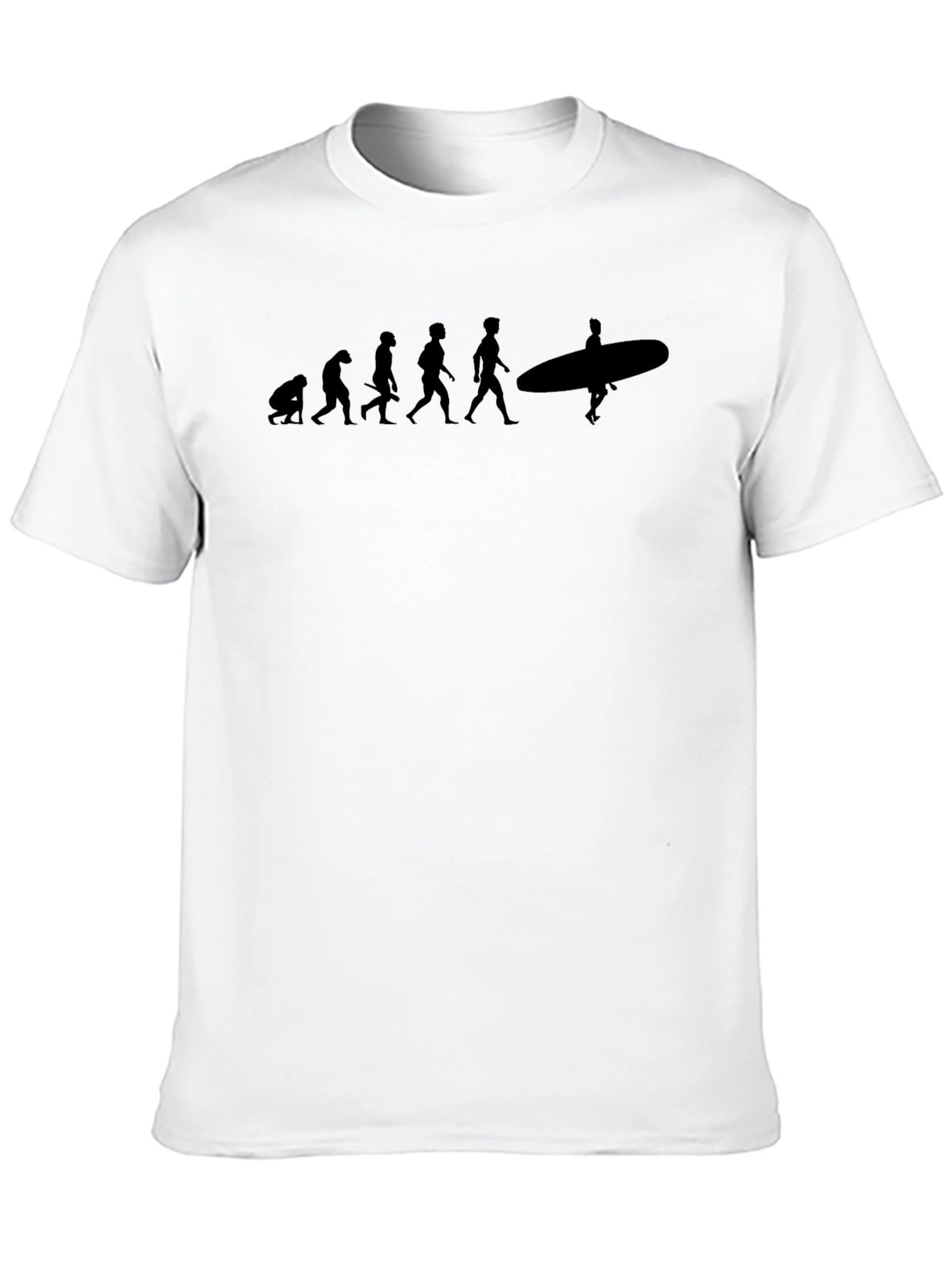 Evolution of Surfing Graphic T-Shirt