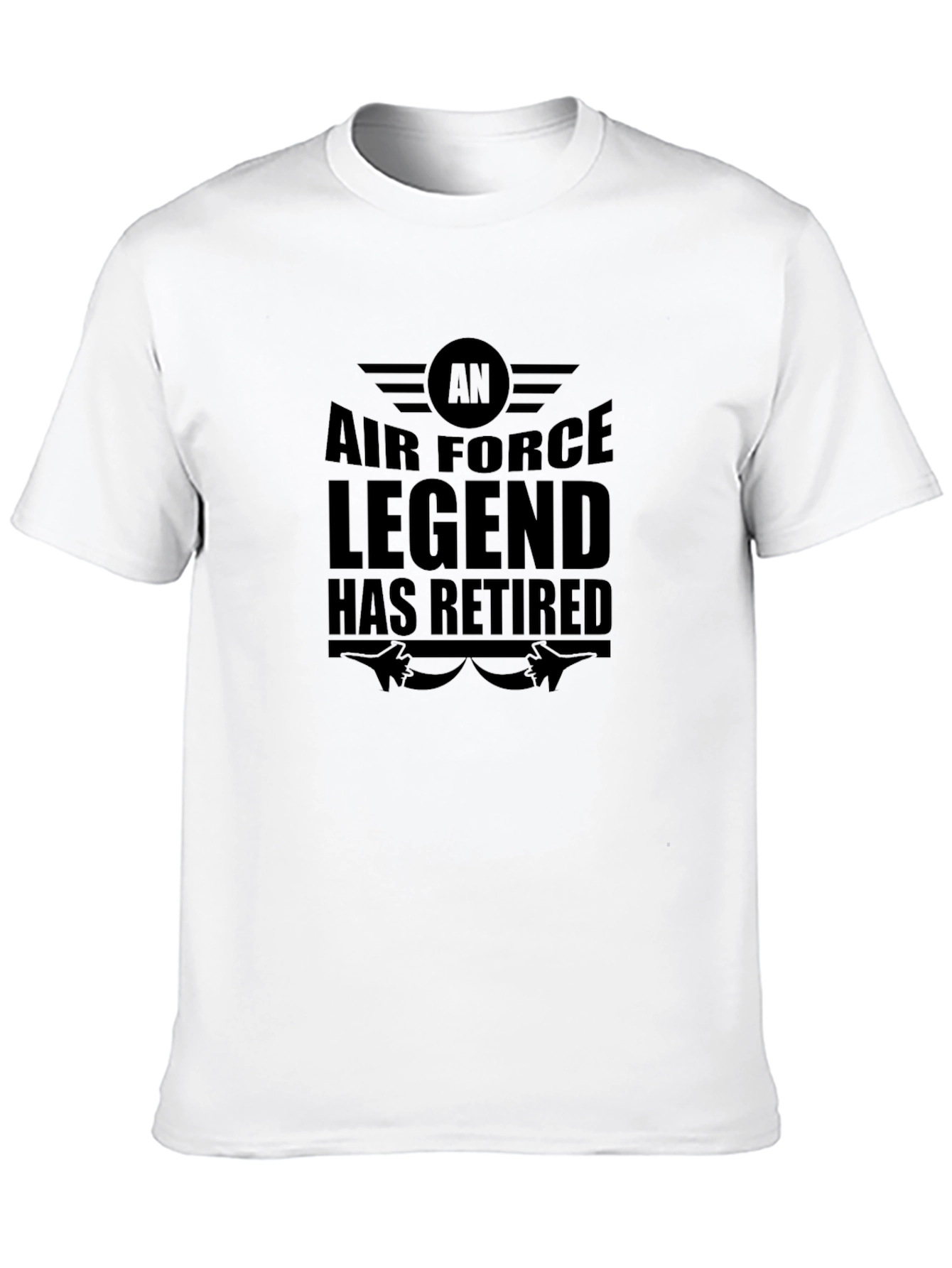 Air Force Legend Retired Black T-Shirt