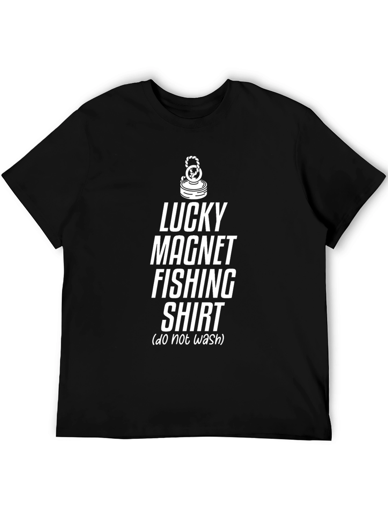 Lucky Magnet Fishing Shirt - Novelty Tee