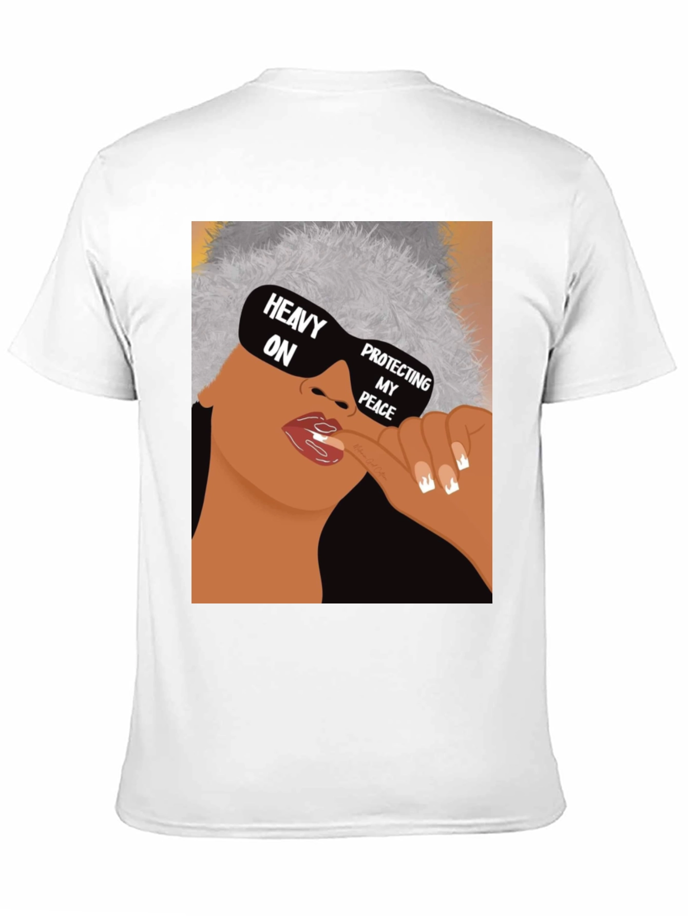 Heavy On Protecting My Peace Graphic T-Shirt