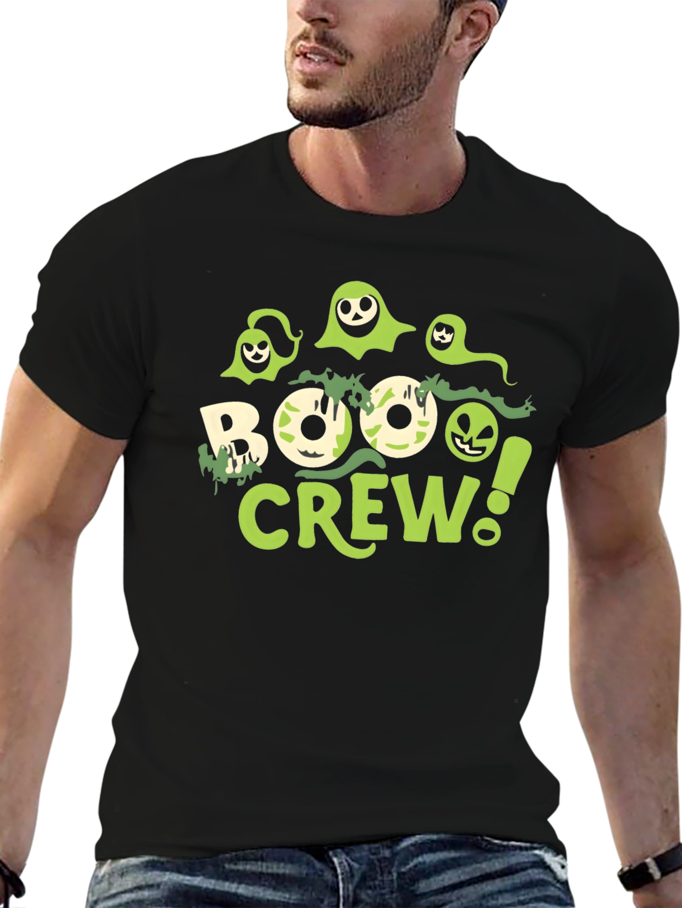 Boo Crew Halloween Graphic Tee