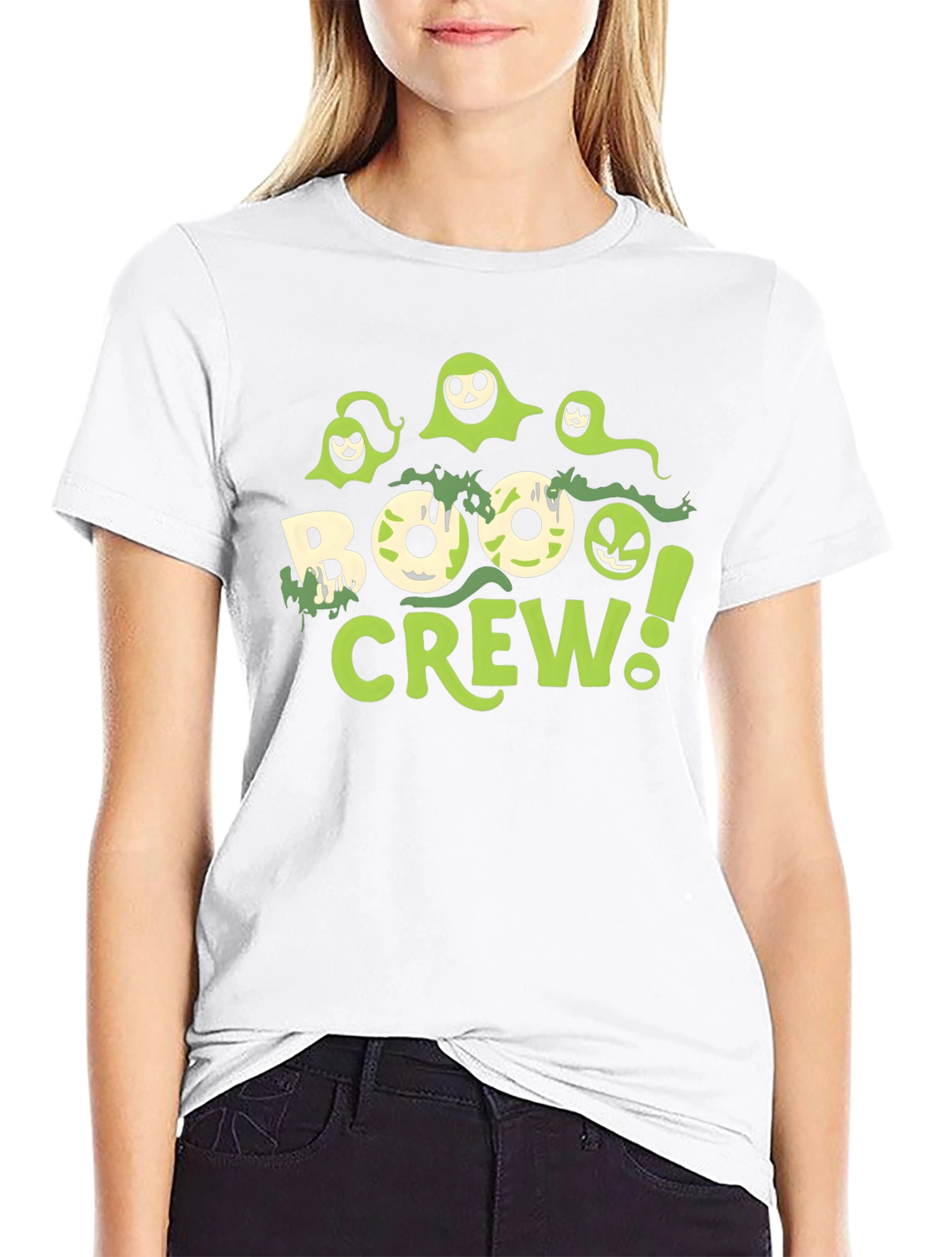 Boo Crew Halloween Graphic Tee