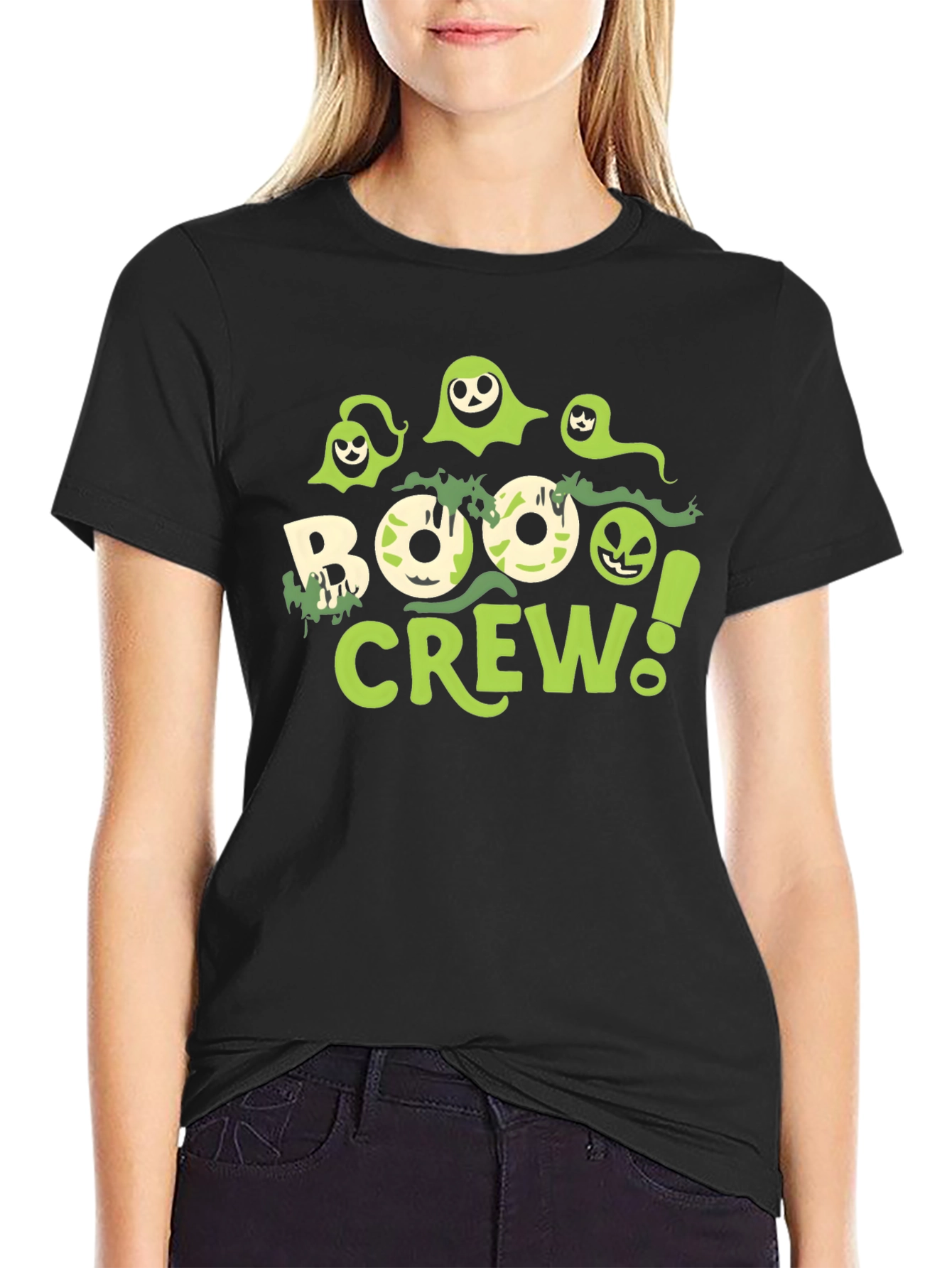 Boo Crew Halloween Graphic Tee