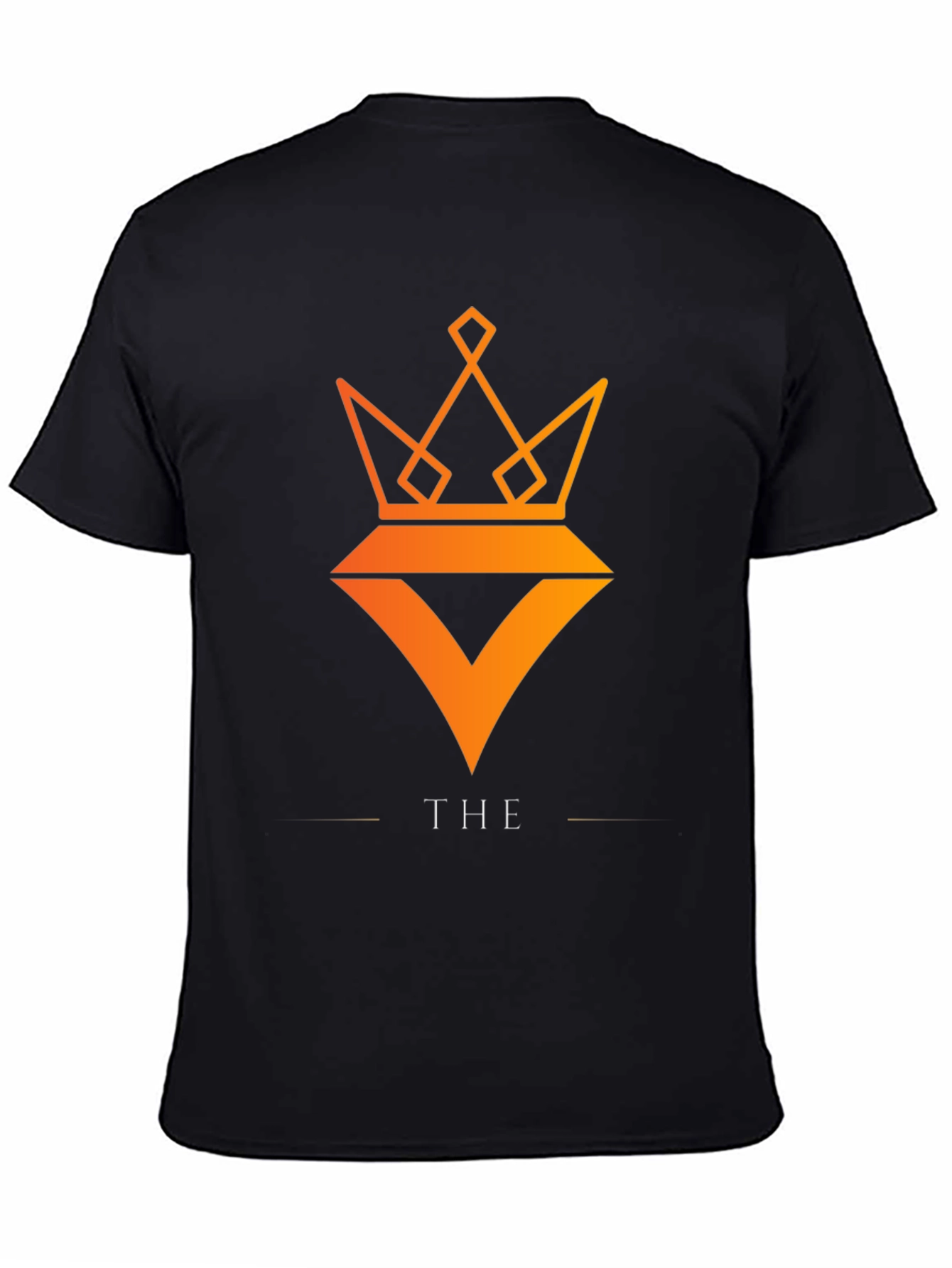 The Crown Black Tee