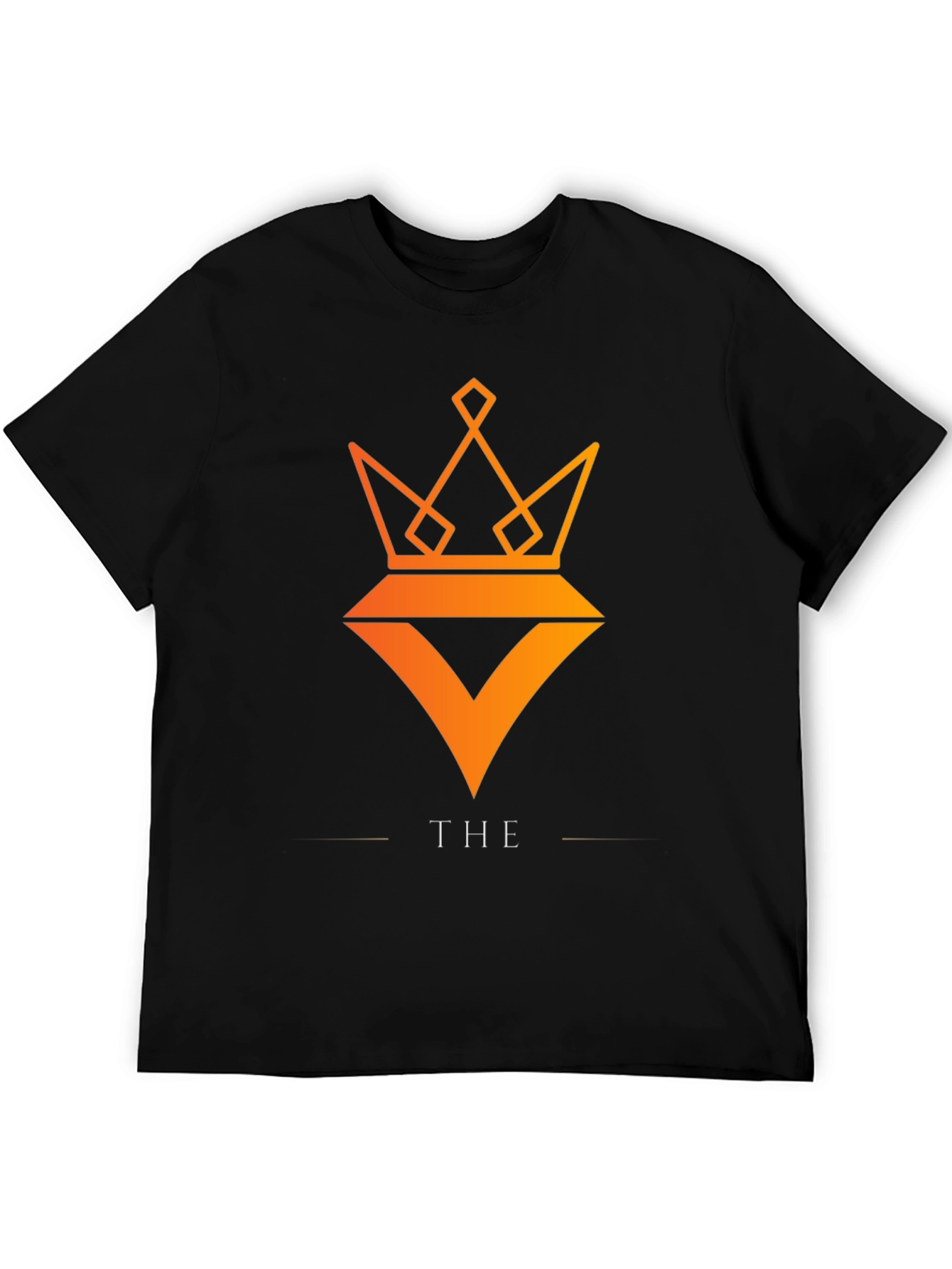 The Crown Black Tee