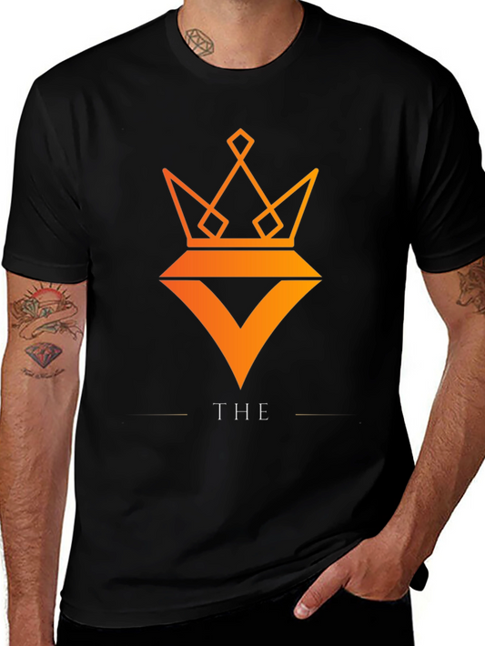 The Crown Black Tee
