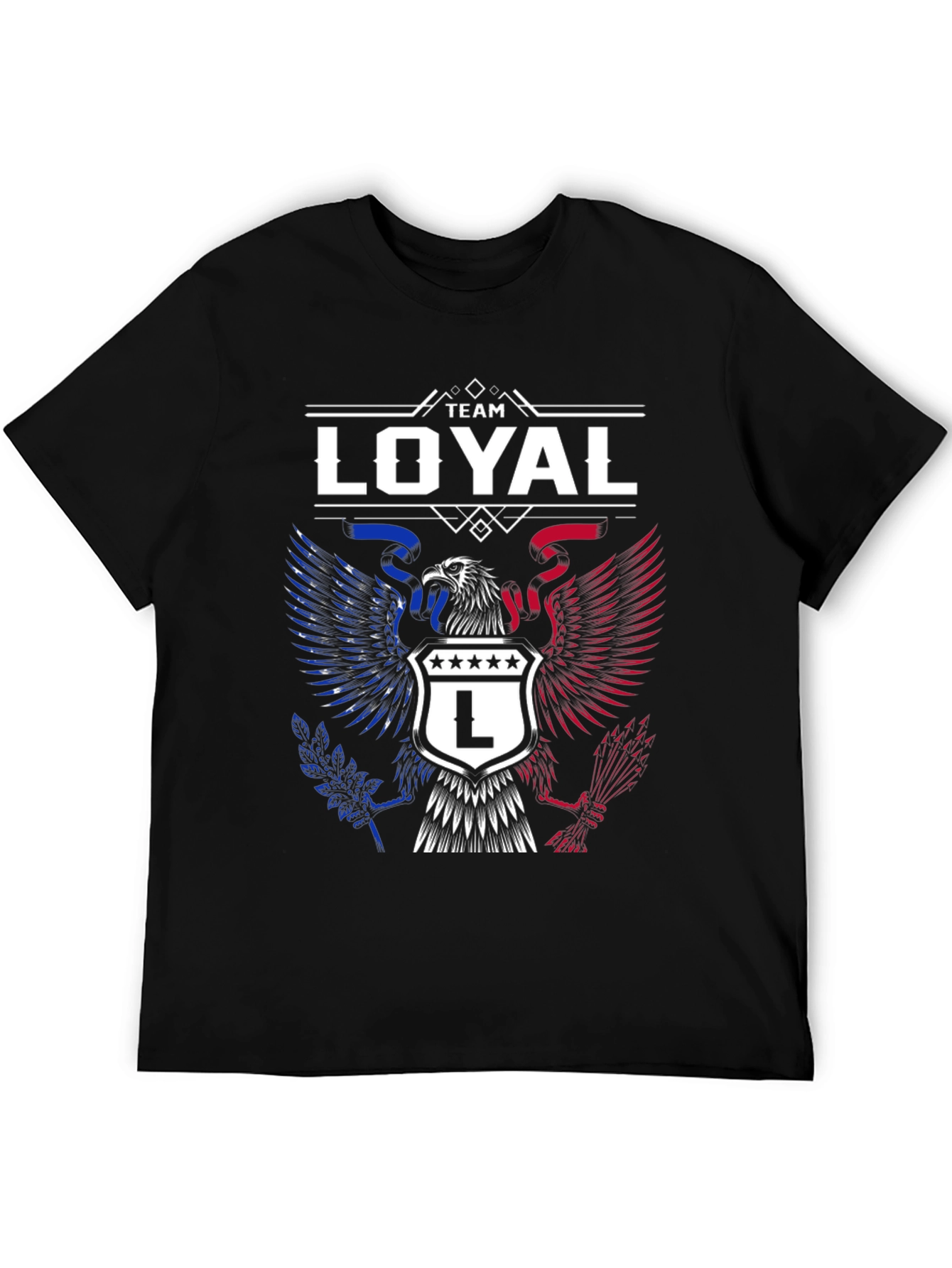 Team Loyal Patriotic Graphic T-Shirt
