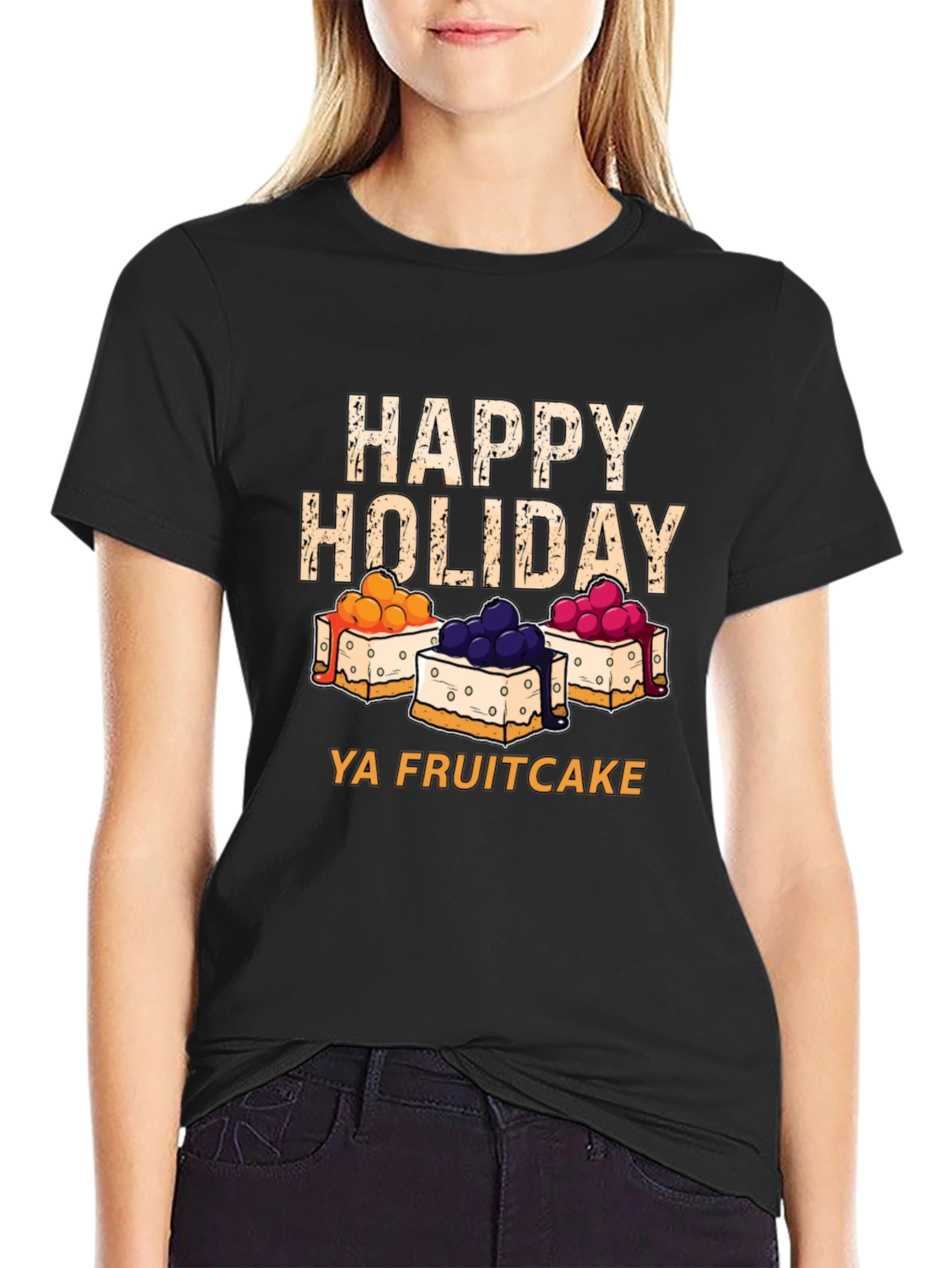 Happy Holiday Fruitcake T-Shirt