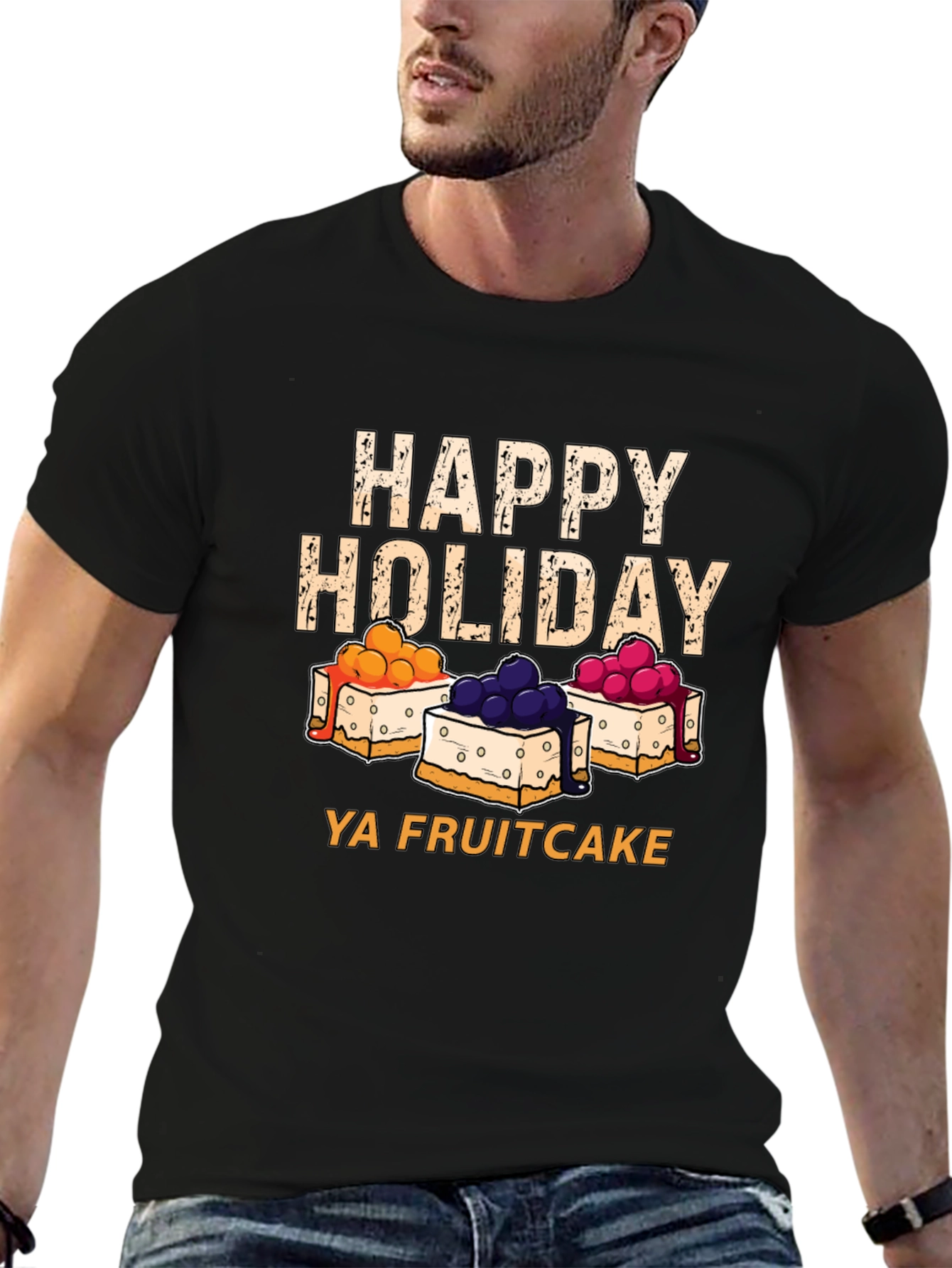 Happy Holiday Fruitcake T-Shirt
