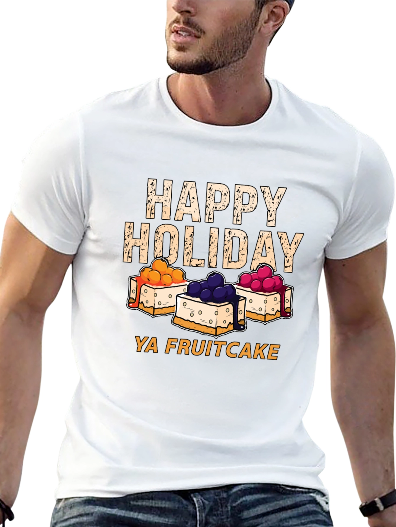 Happy Holiday Fruitcake T-Shirt