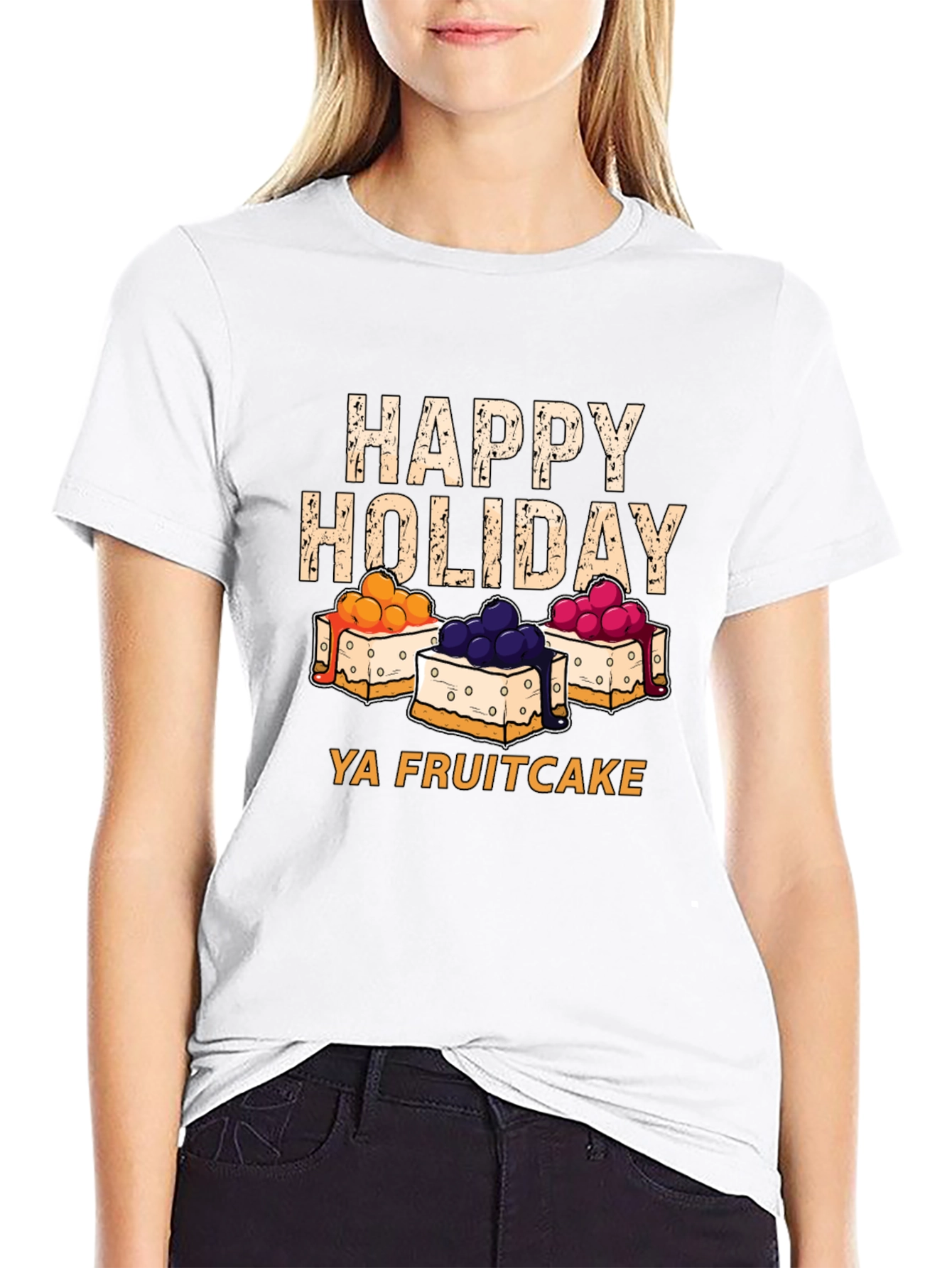 Happy Holiday Fruitcake T-Shirt
