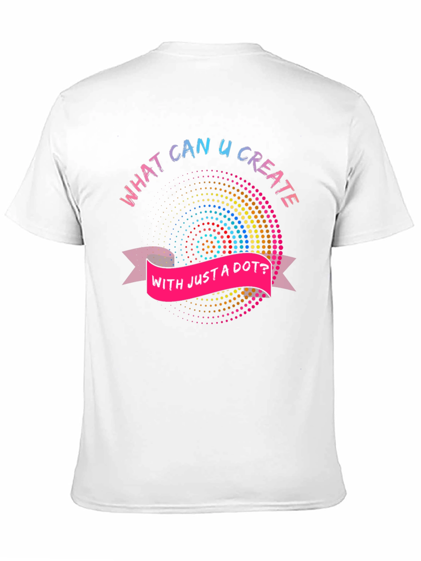 Creative Dot Art Graphic Tee
