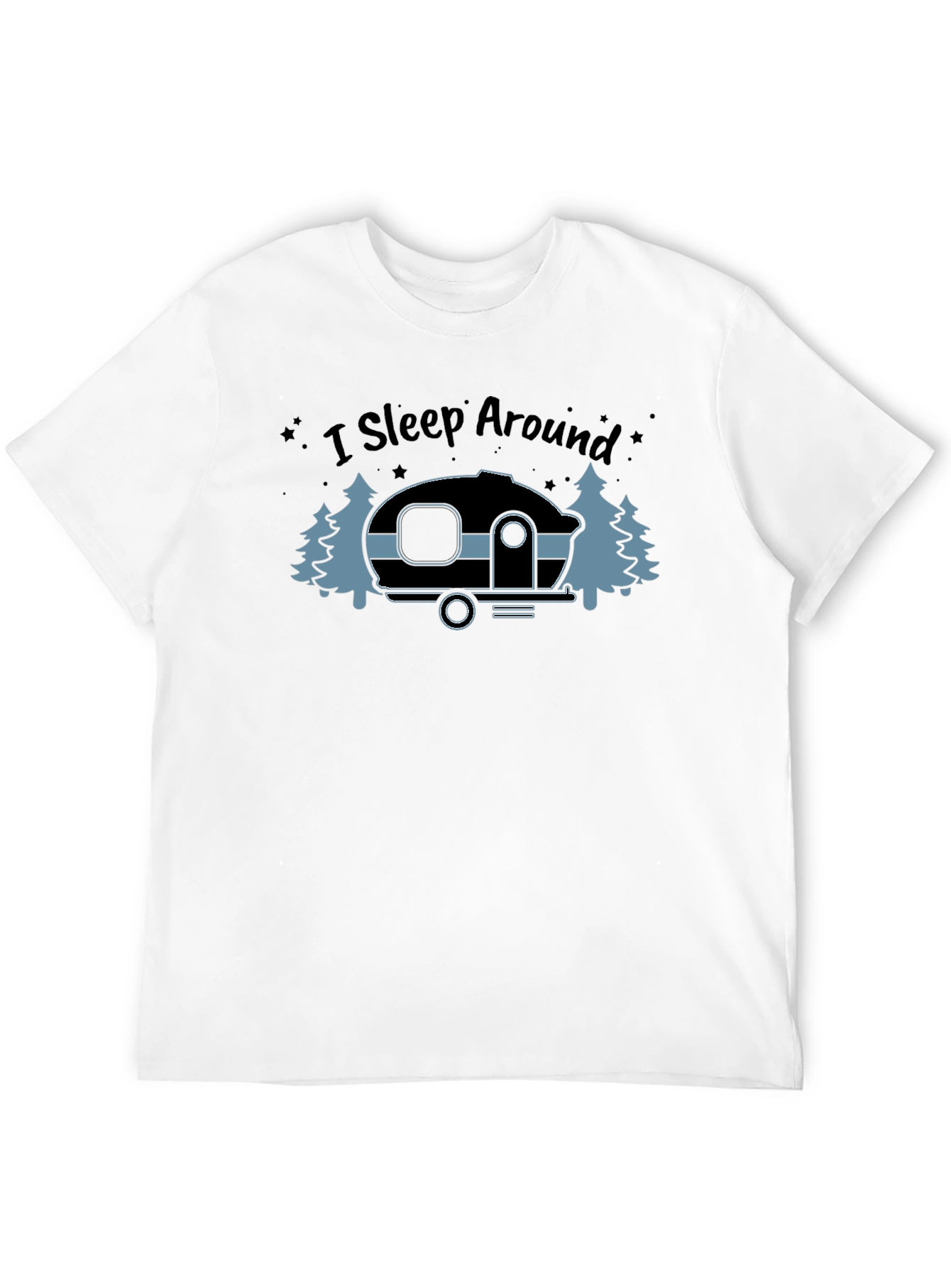 I Sleep Around Camping T-Shirt