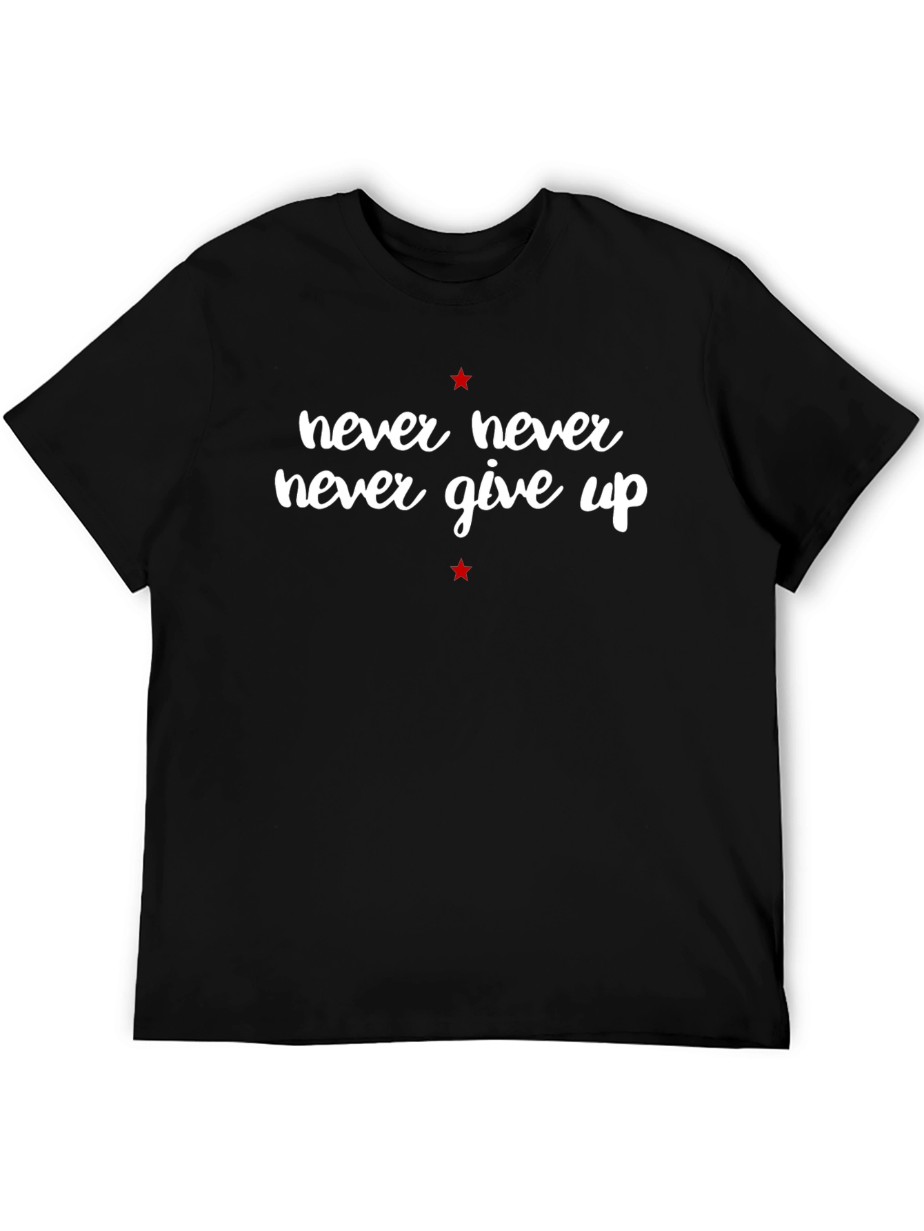 Never Give Up Graphic Tee