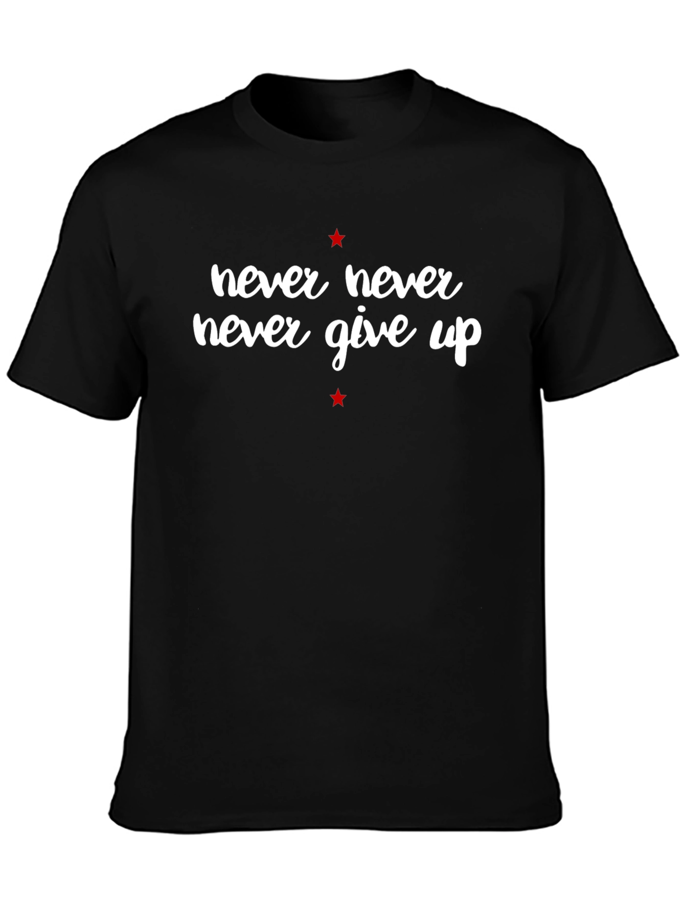 Never Give Up Graphic Tee