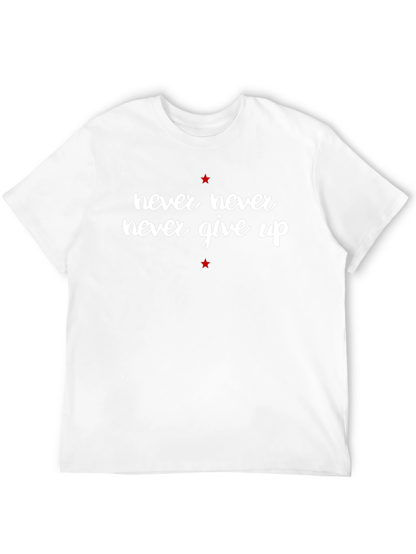 Never Give Up Graphic Tee