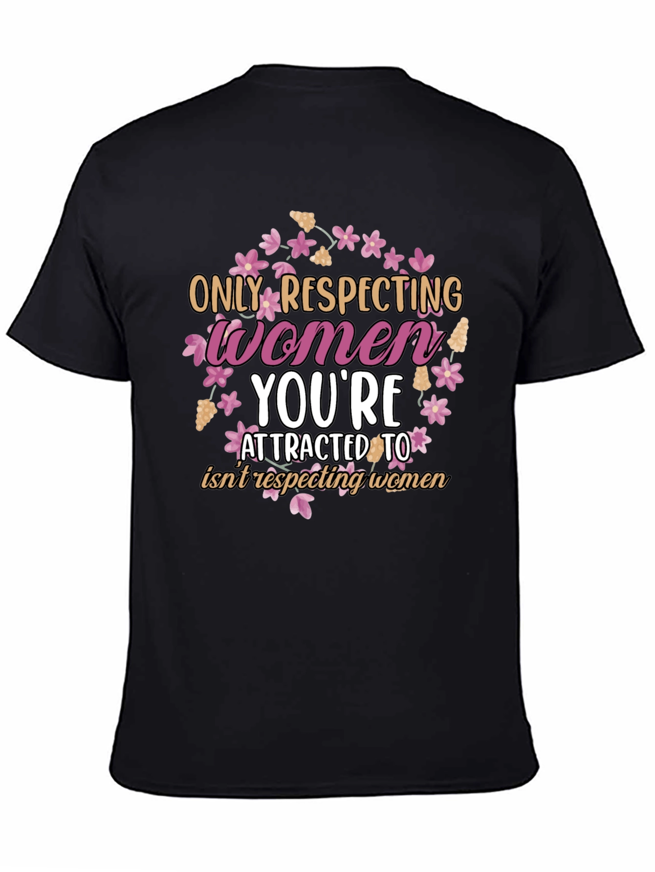 Respect Women Graphic Tee - Trendy Unisex T-Shirt