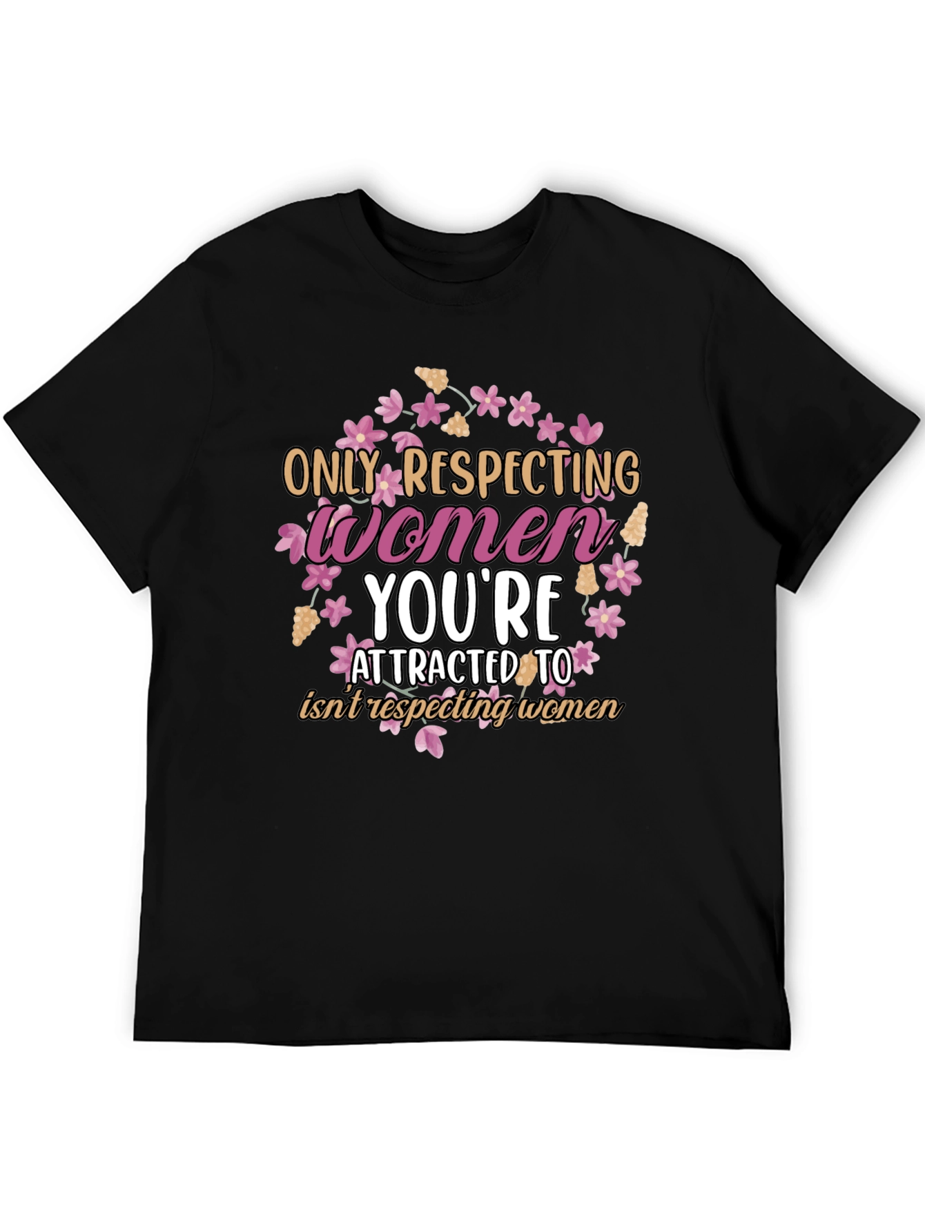 Respect Women Graphic Tee - Trendy Unisex T-Shirt