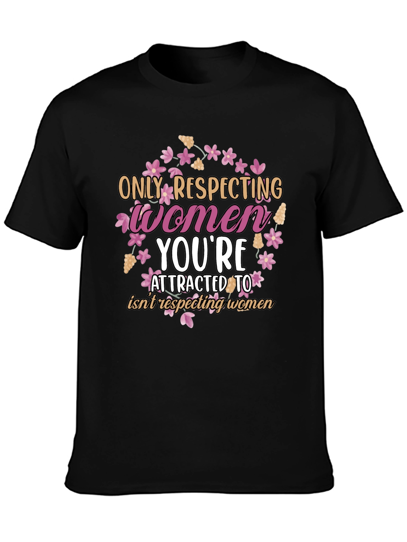 Respect Women Graphic Tee - Trendy Unisex T-Shirt