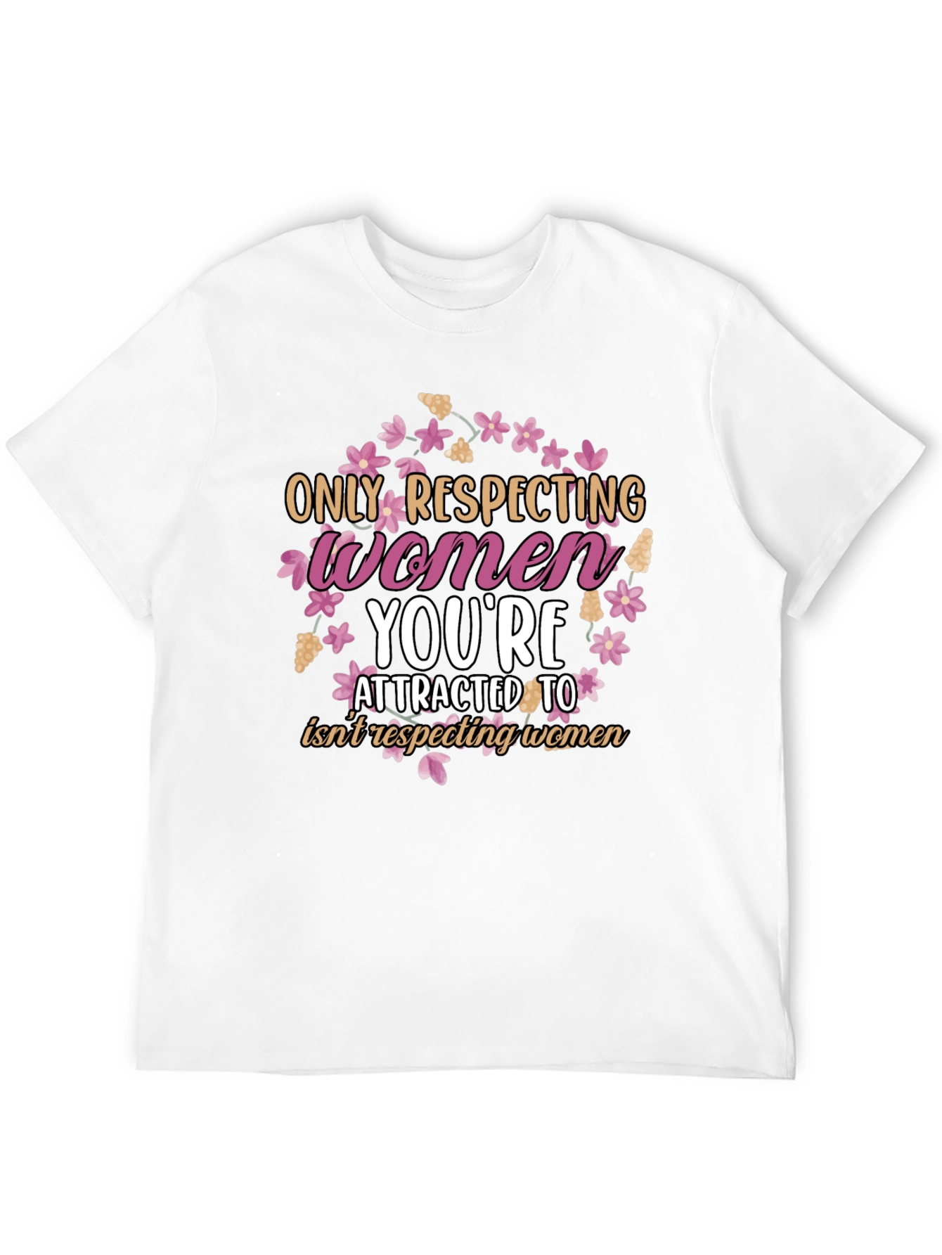 Respect Women Graphic Tee - Trendy Unisex T-Shirt