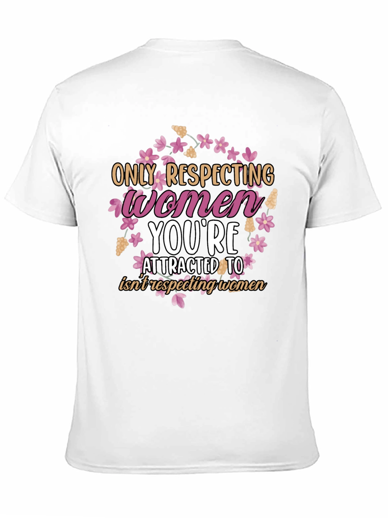 Respect Women Graphic Tee - Trendy Unisex T-Shirt