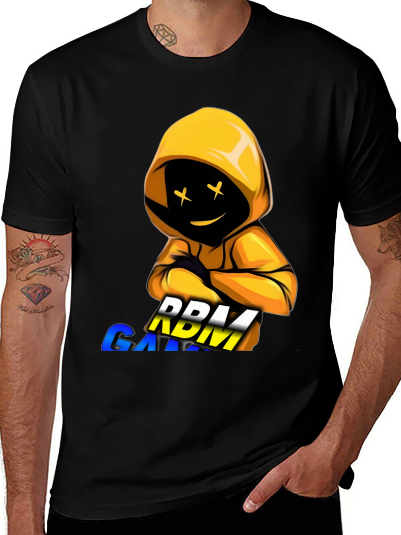 RDM Gaming T-Shirt - Black Cotton Tee