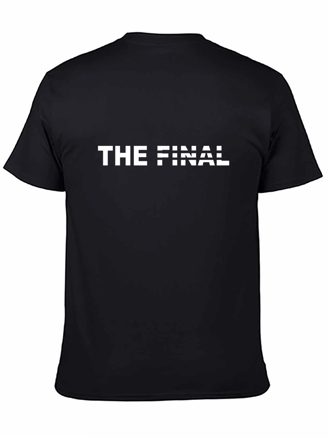 The Final Black Graphic Tee - Classic Fit