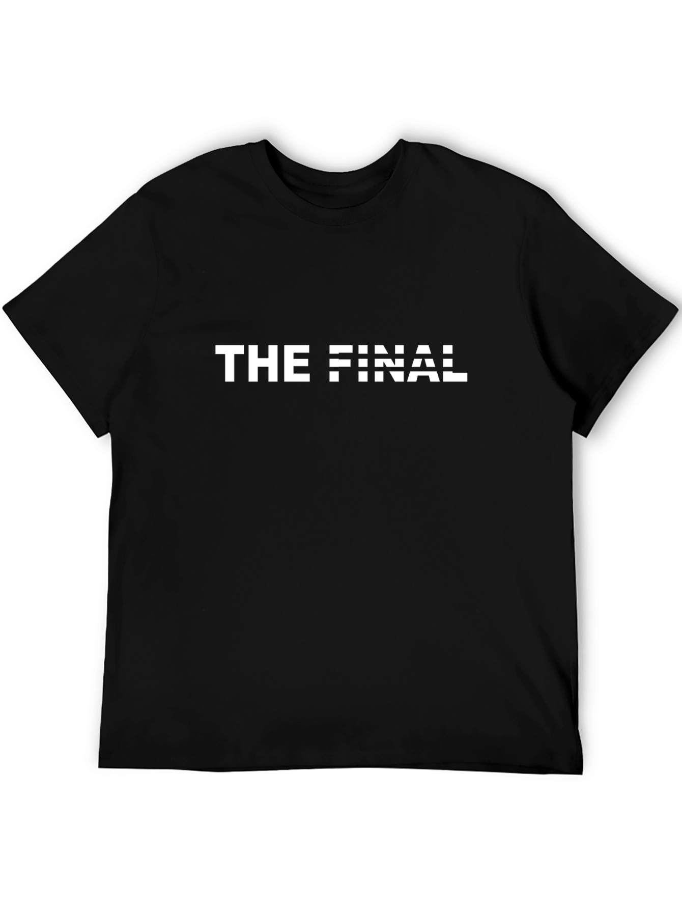The Final Black Graphic Tee - Classic Fit