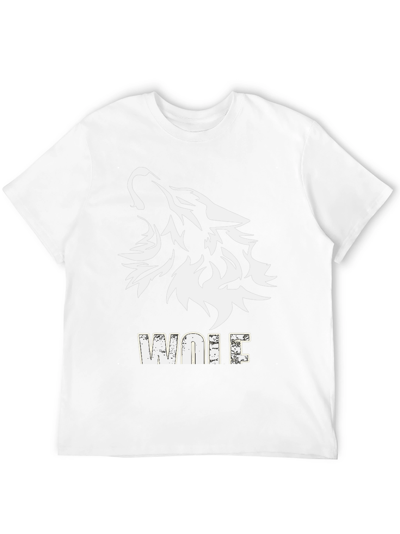 Wolf Graphic Tee - Black Short Sleeve T-Shirt