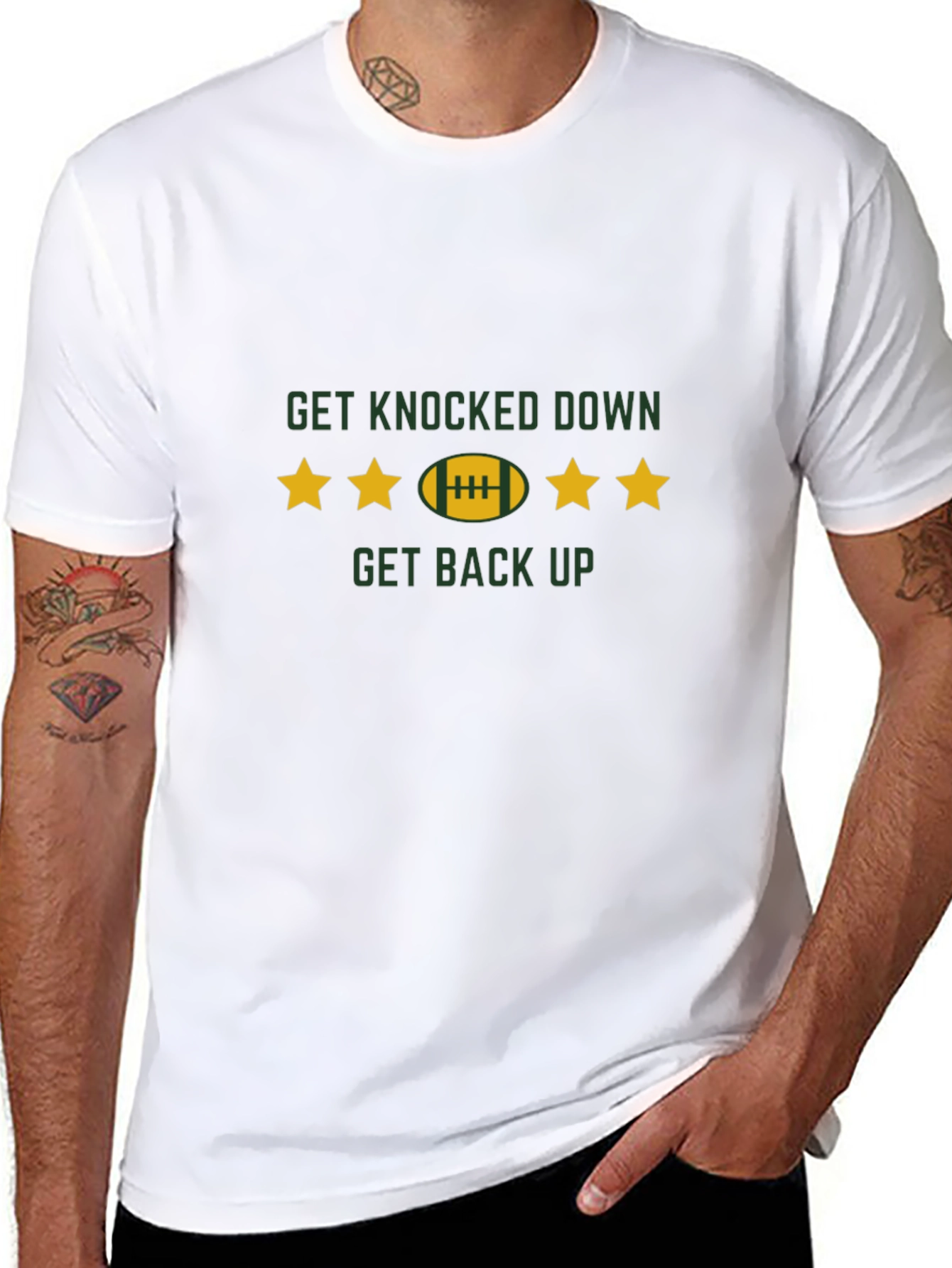 Motivational Get Knocked Down T-Shirt