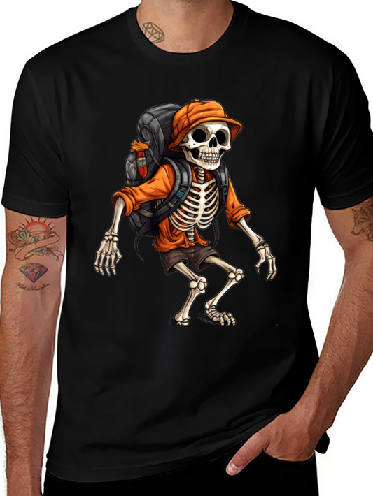 Hiking Skeleton T-Shirt