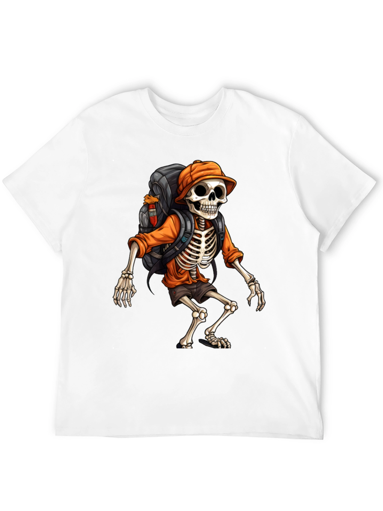 Hiking Skeleton T-Shirt
