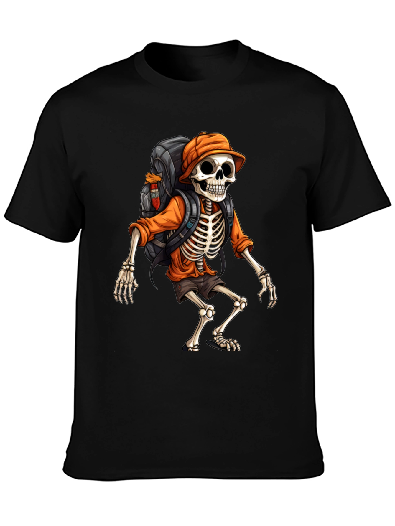 Hiking Skeleton T-Shirt