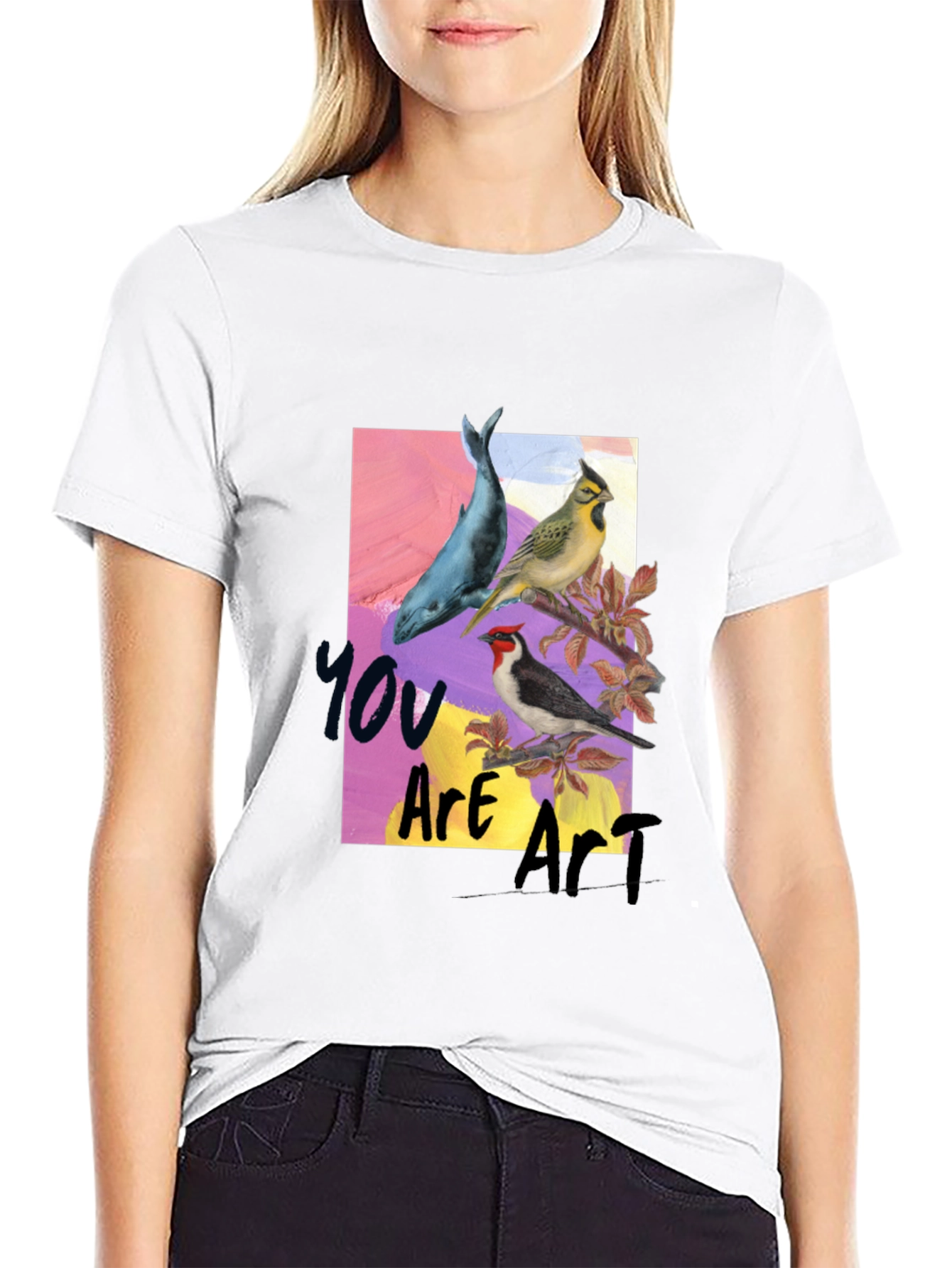 Unique Graphic Tee - You Are Art