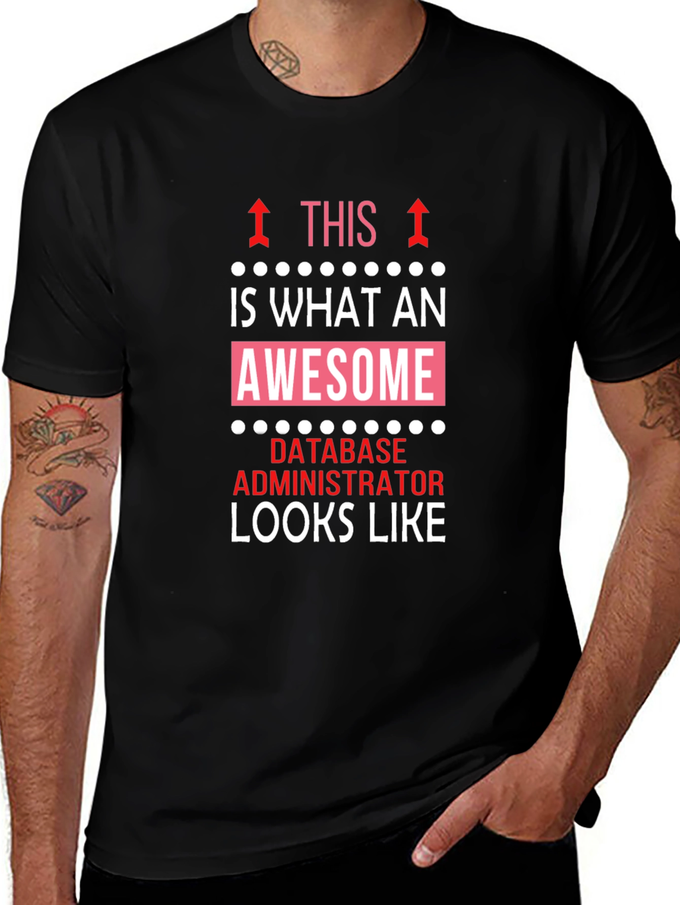 Awesome Database Administrator Graphic T-Shirt