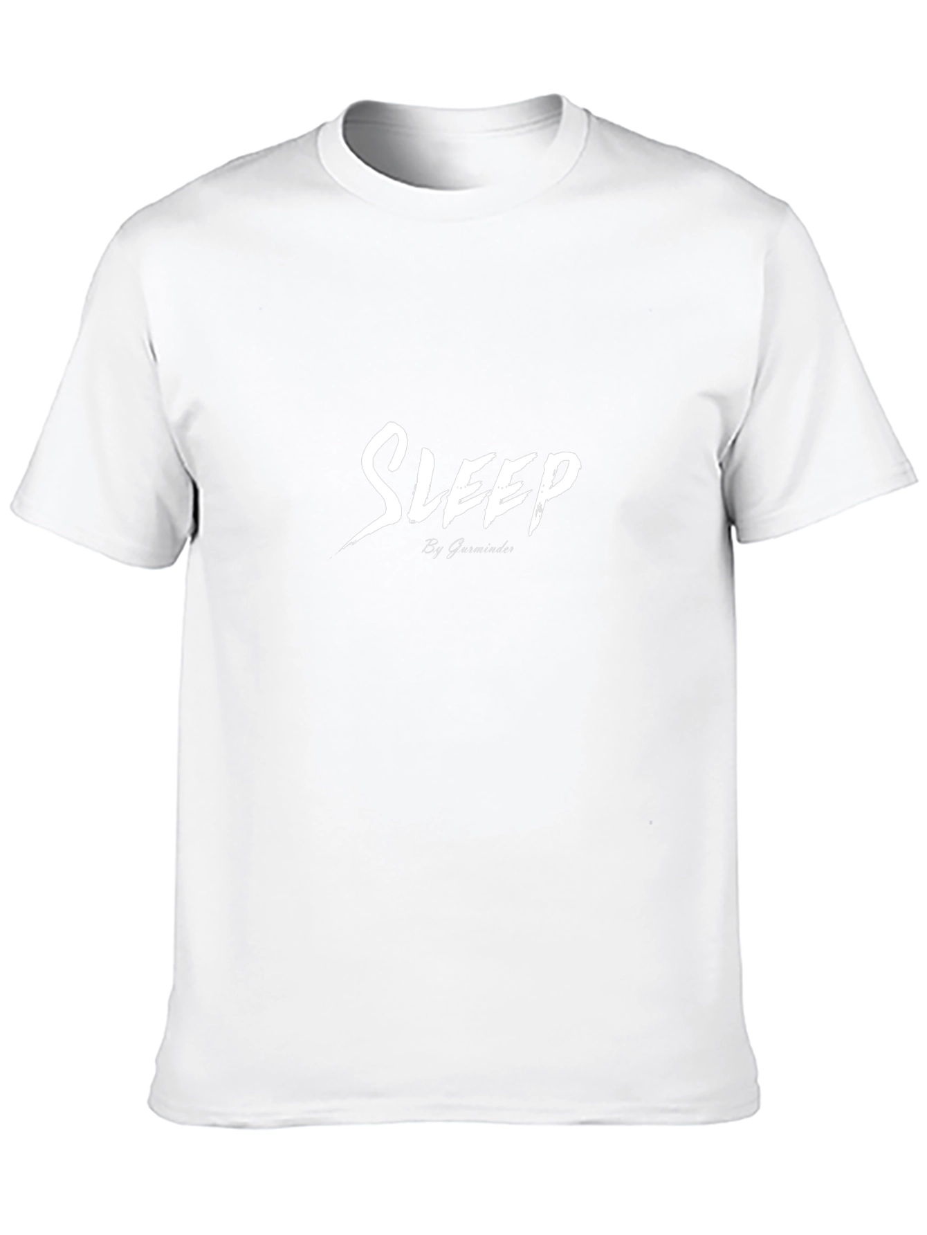 Sleep Graphic T-Shirt - Black Cotton Blend