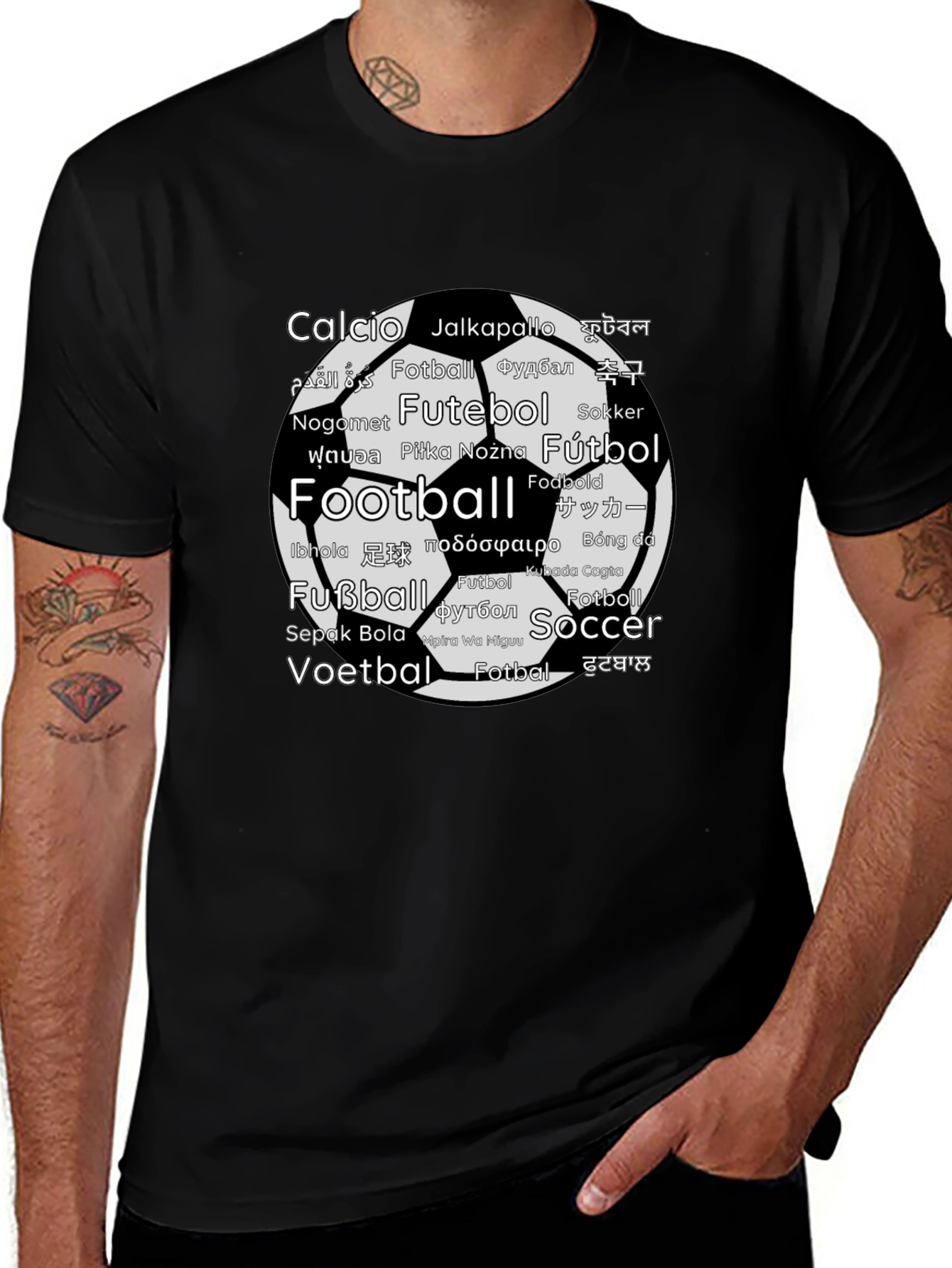 Worldwide Football T-Shirt - Soccer Fan Tee