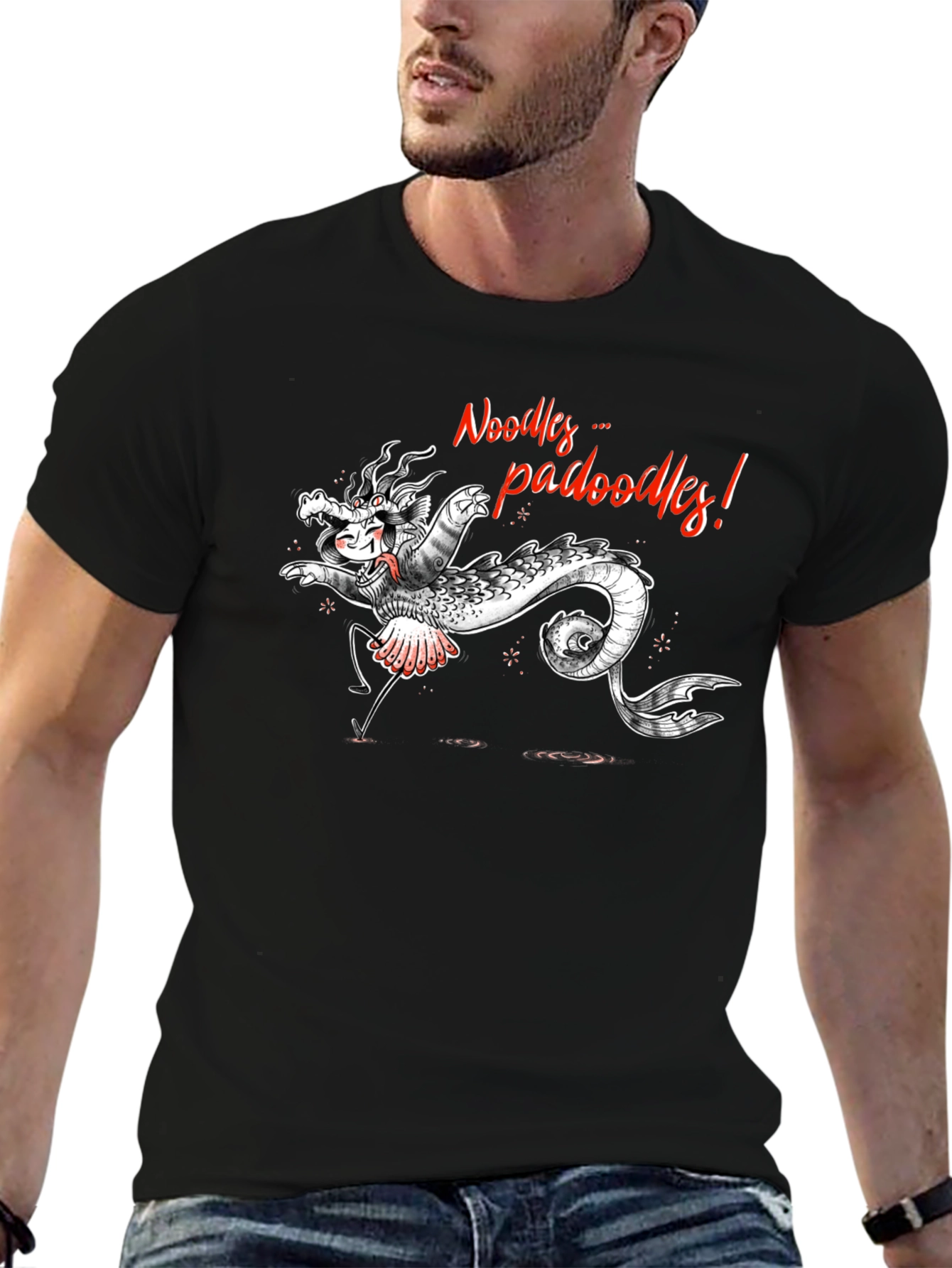 Noodles Padoodles Dragon Graphic T-Shirt