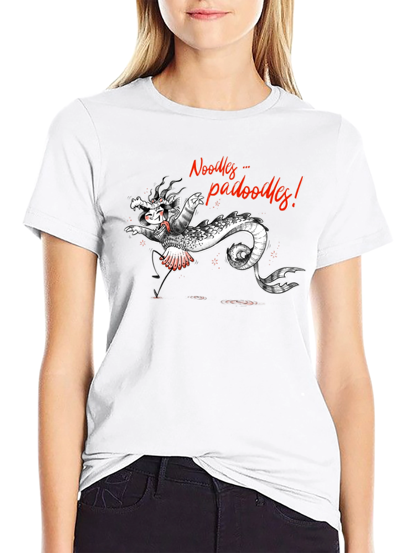 Noodles Padoodles Dragon Graphic T-Shirt