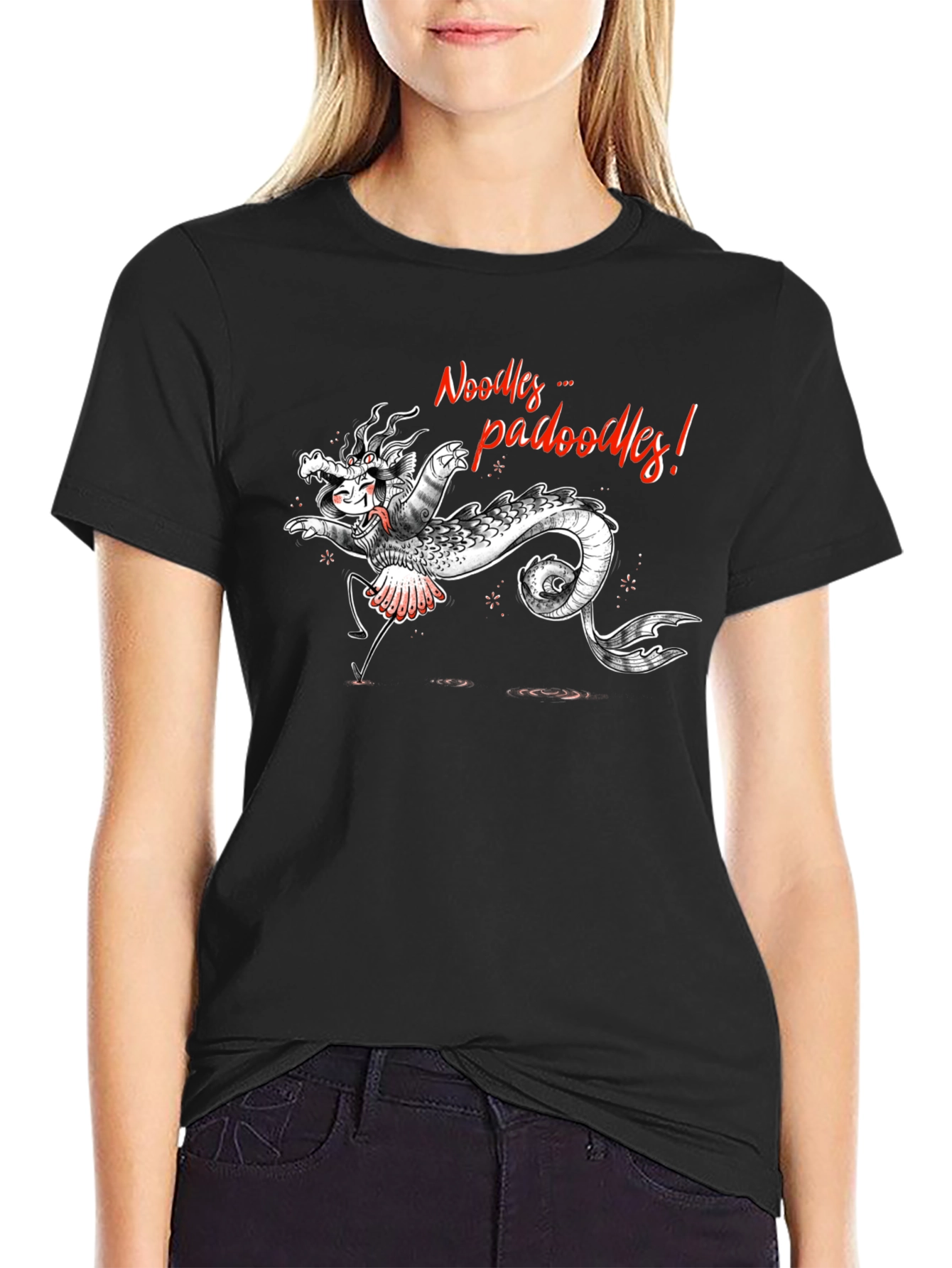 Noodles Padoodles Dragon Graphic T-Shirt