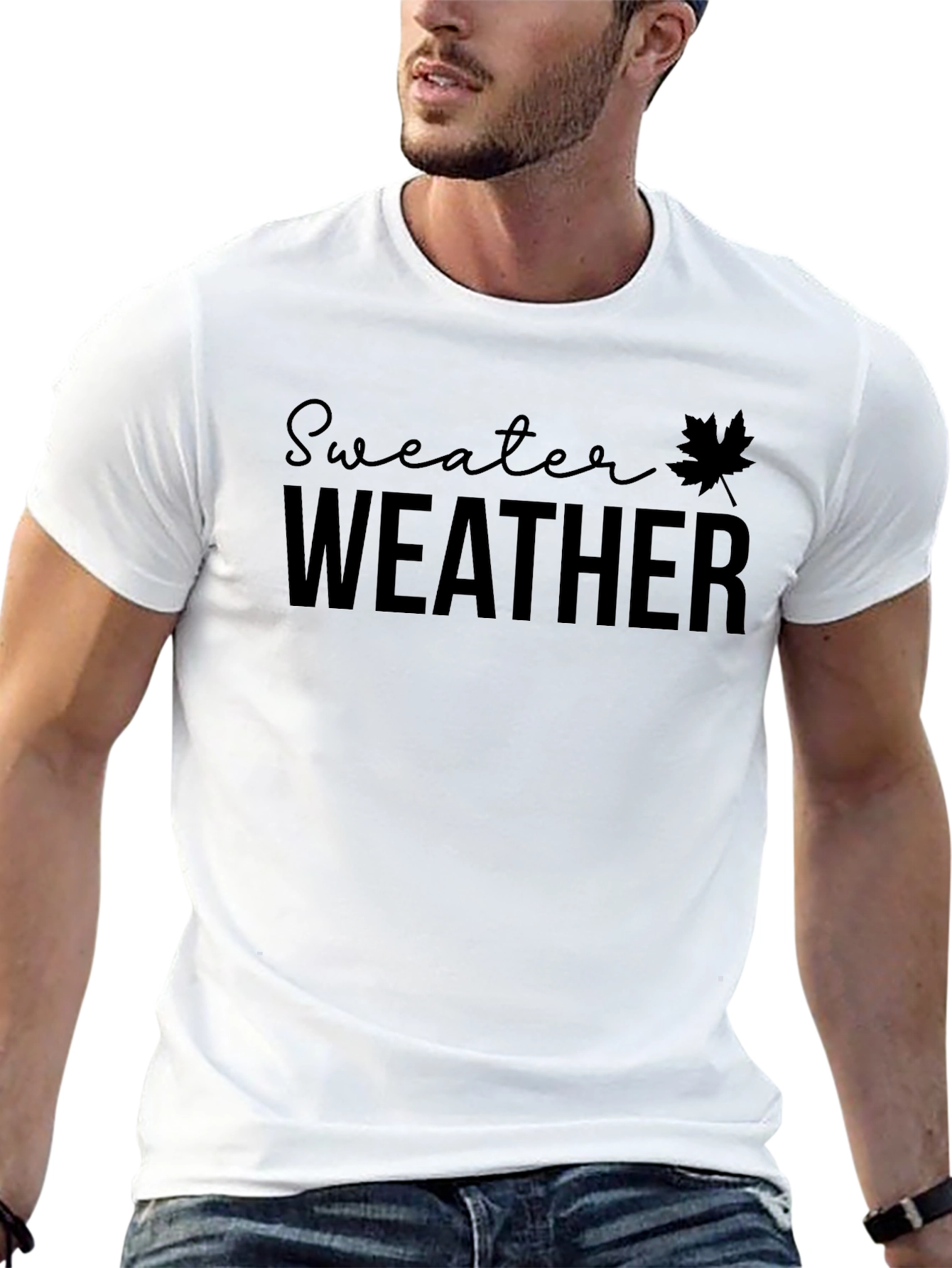 Sweater Weather T-Shirt - Fall Fashion