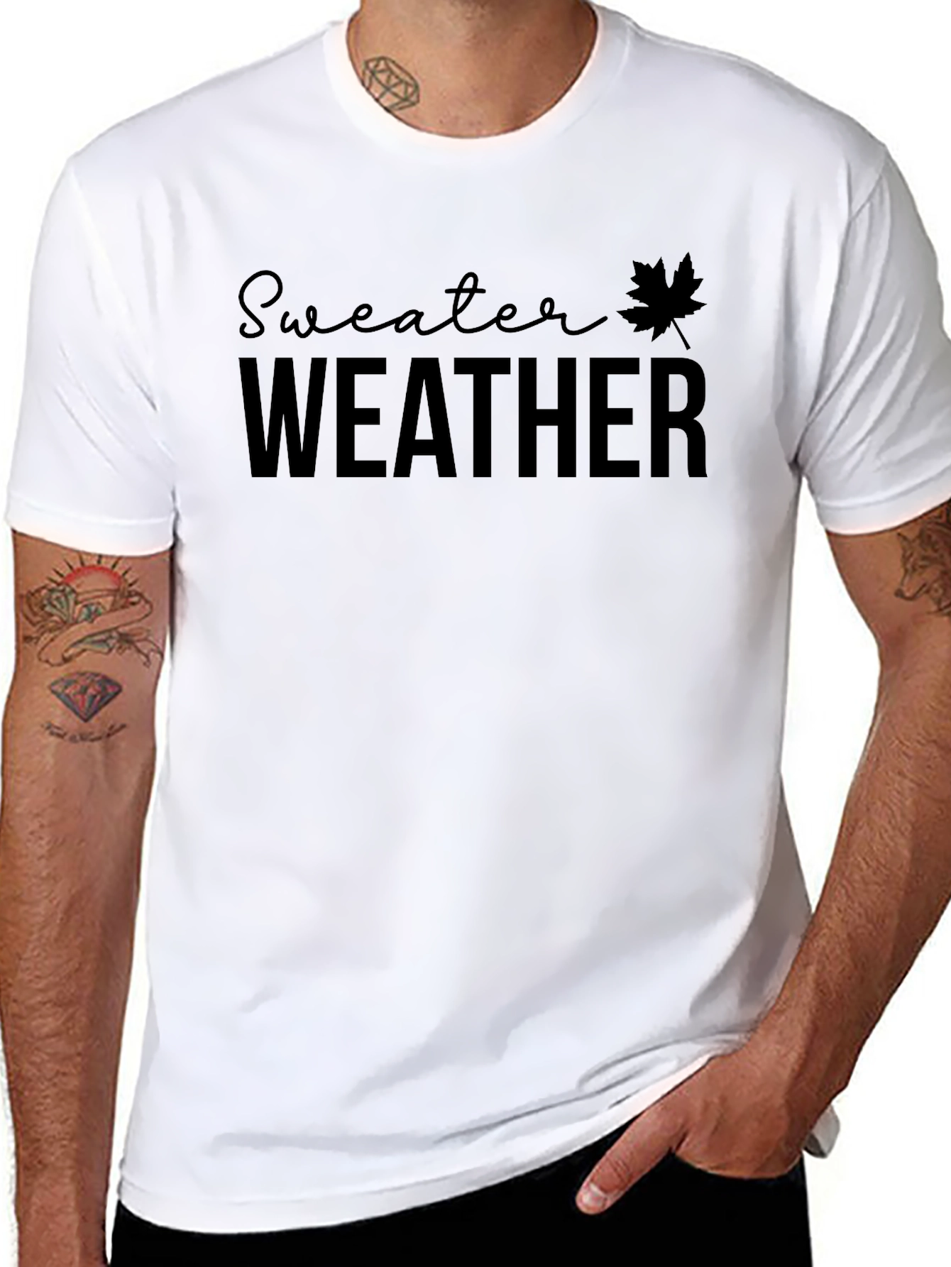 Sweater Weather T-Shirt - Fall Fashion