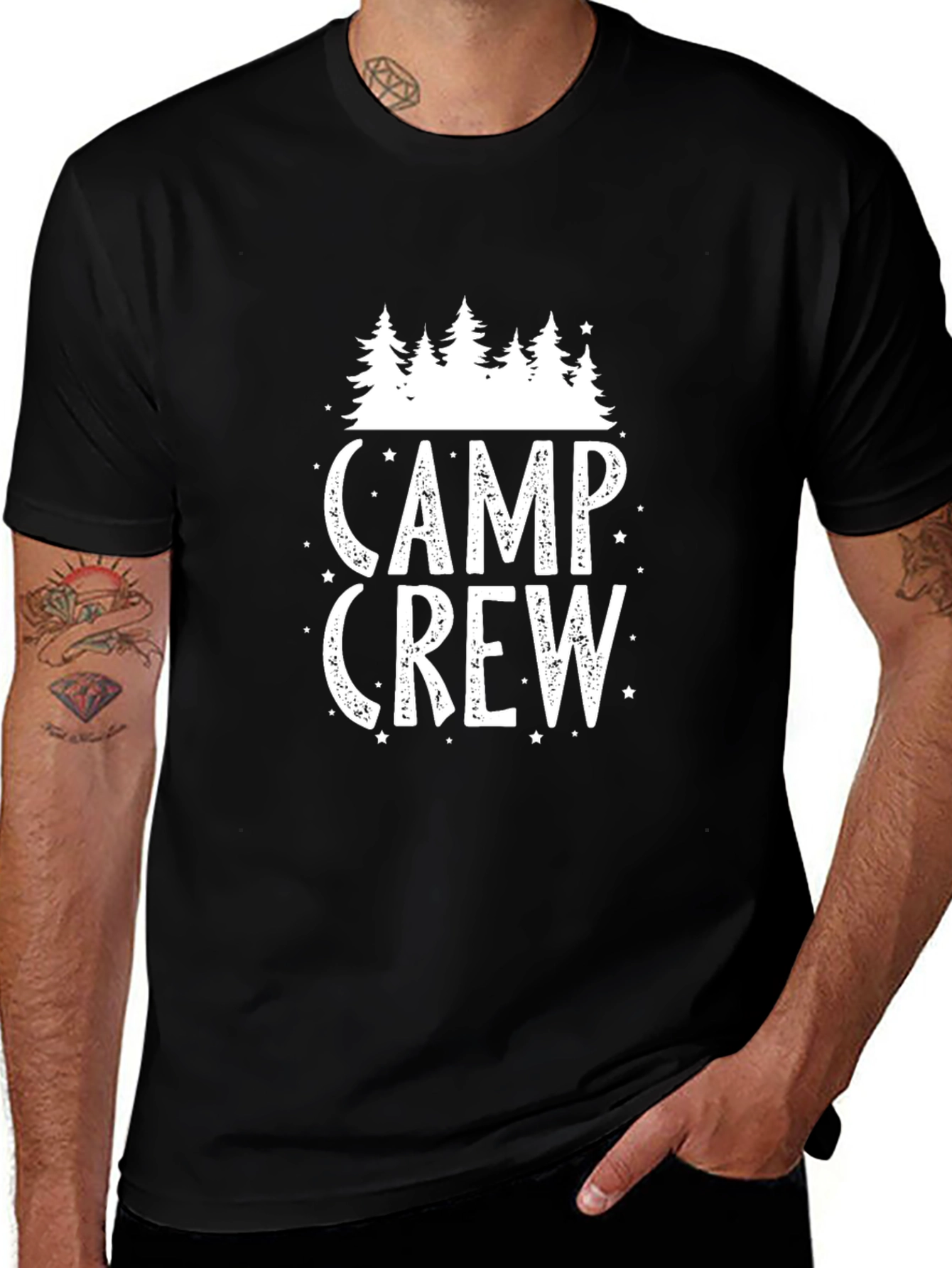Camp Crew Graphic Tee - Outdoor Adventure T-Shirt