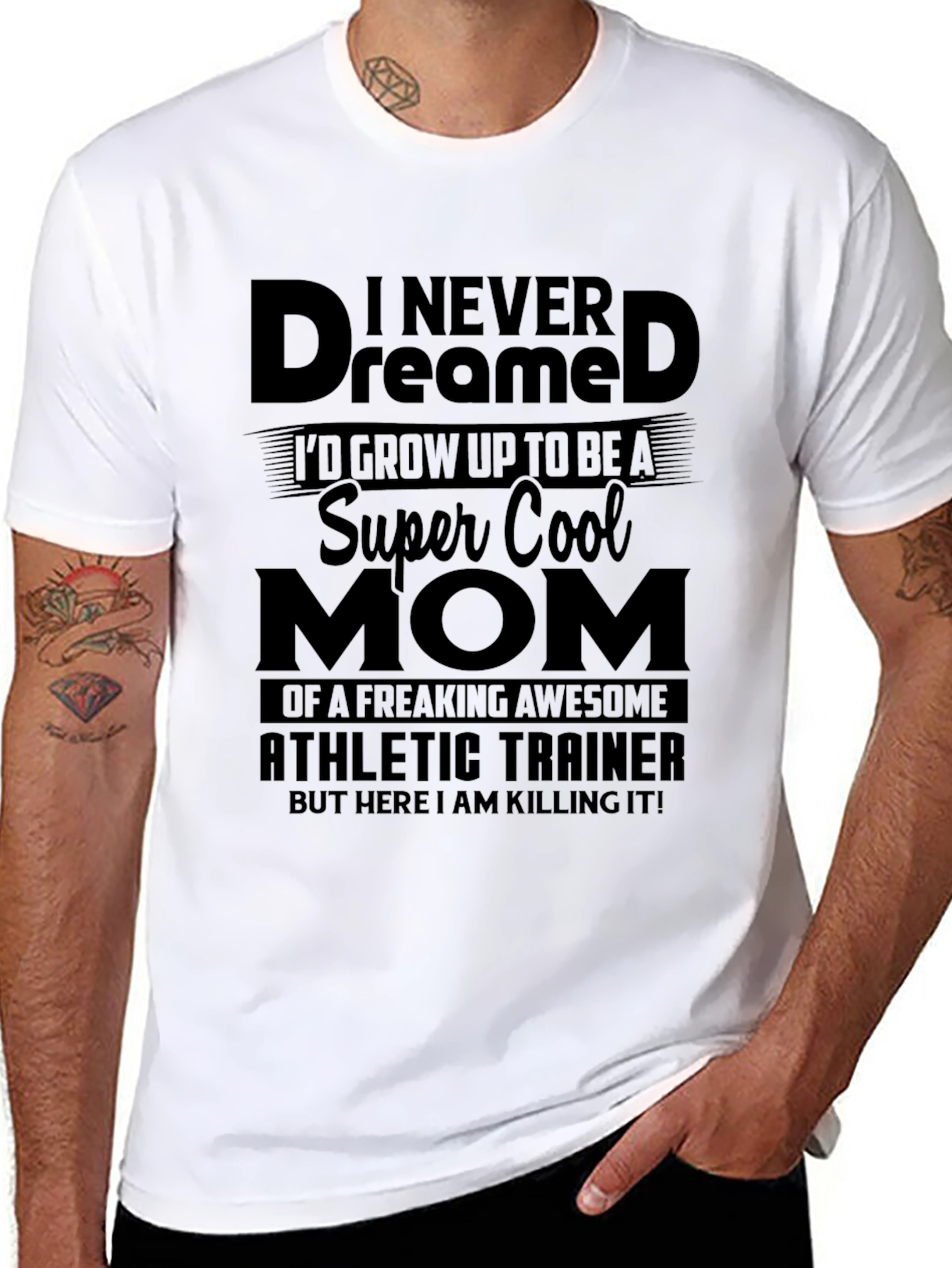 Super Cool Athletic Trainer Mom T-Shirt