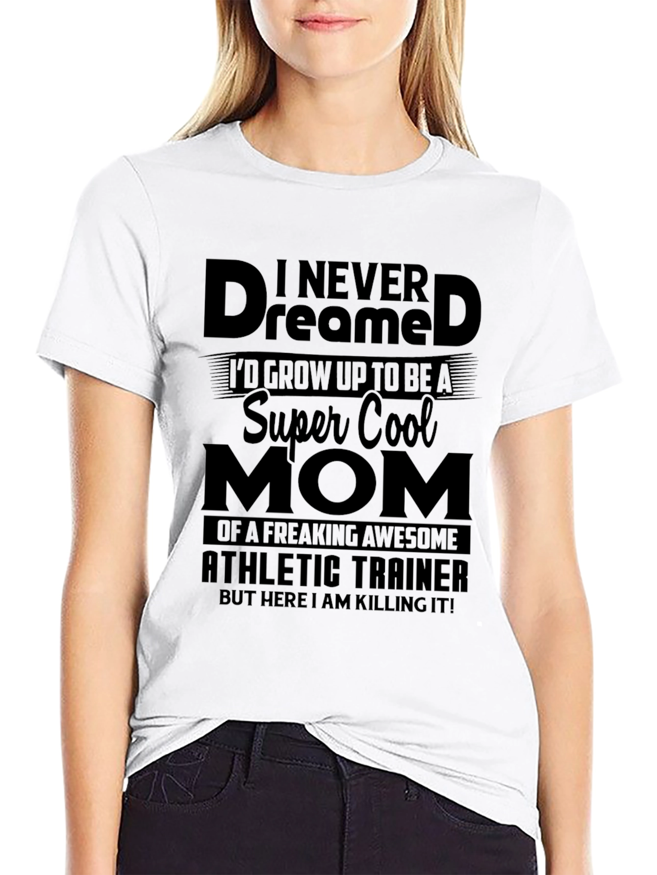 Super Cool Athletic Trainer Mom T-Shirt