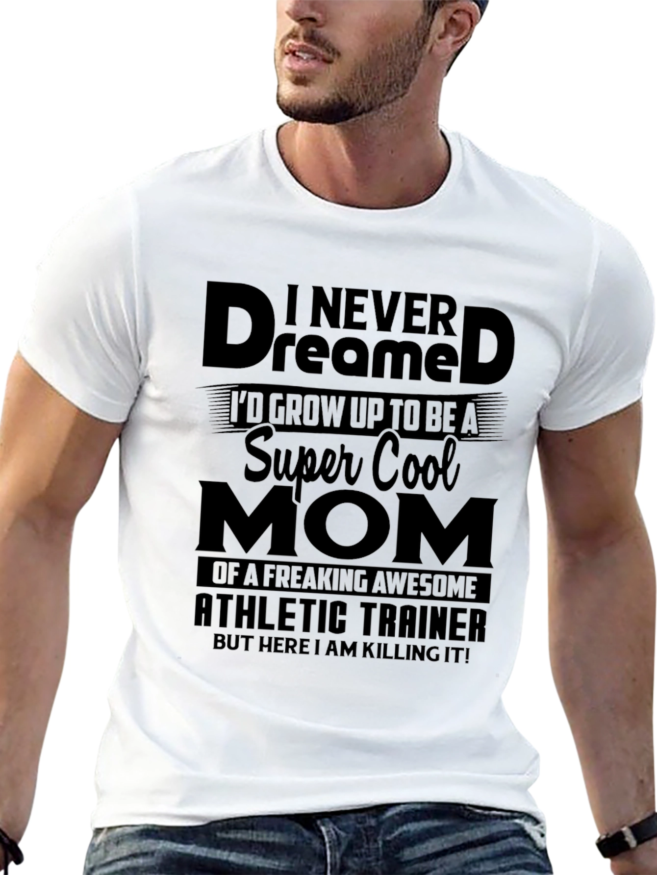 Super Cool Athletic Trainer Mom T-Shirt